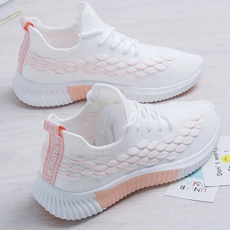 Thick Soled Sneakers 2020 Women Sneakers Running Shoes Women Casual Shoes Women Trainers Walking Shoes Outdoor Footwear Tenis Ladies Sneakers