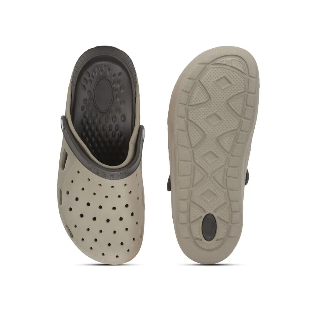 Espadrille Wedge Sandals A-HA Casual Beige Clogs For Men LPMXT-800 By Liberty