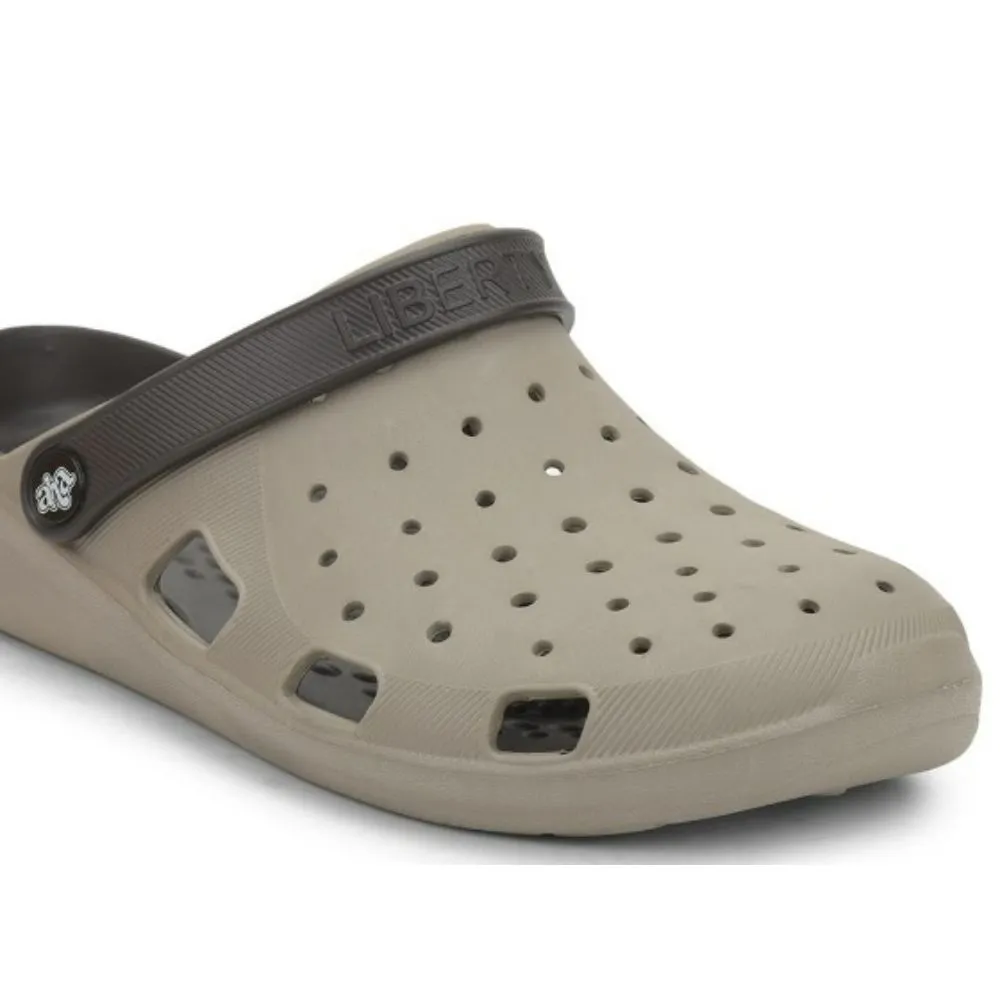 Strappy Heeled Sandals A-HA Casual Beige Clogs For Men LPMXT-800 By Liberty