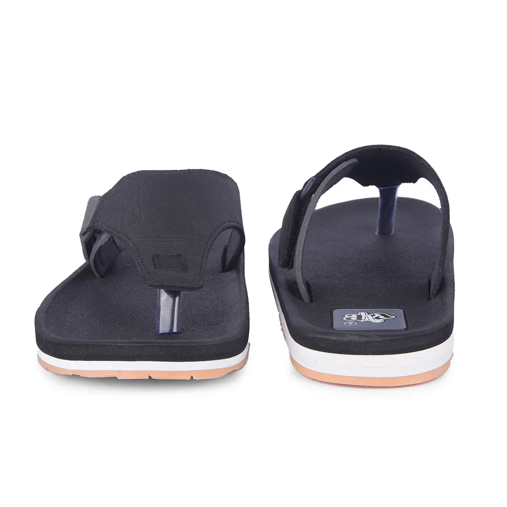 A-HA Casual Black Flip Flop For Men ANCO-01 By Liberty Birkenstock Sandals Nearby