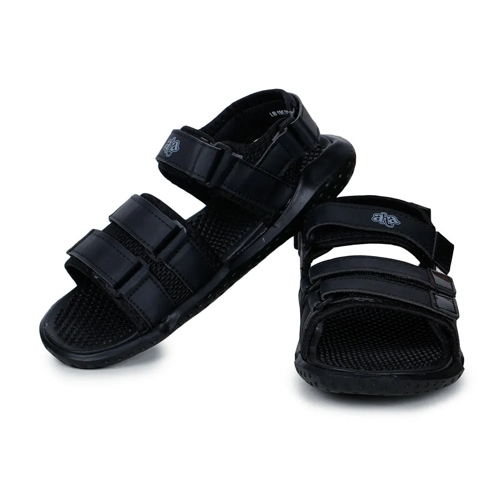 Foam Platform Sandals A-HA Casual Black Sandals For Men LB195-01 By Liberty