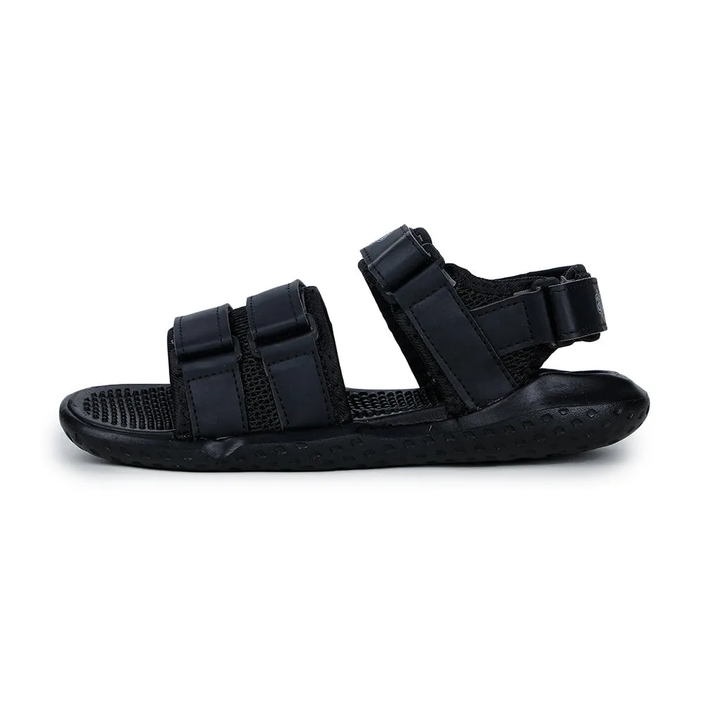 Comfortable Strappy Sandals A-HA Casual Black Sandals For Men LB195-01 By Liberty