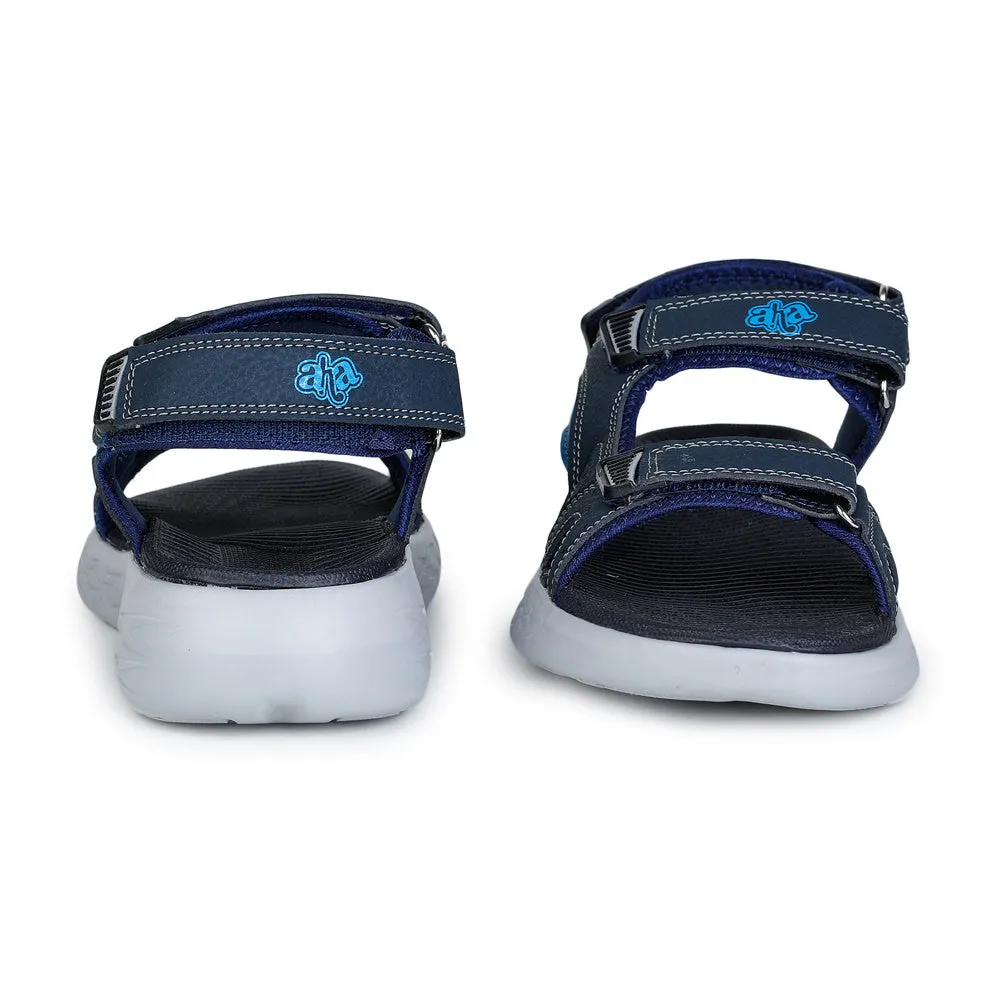 Sandals In Amazon A-HA Casual Blue Sandals For Men IMPACT-9 By Liberty