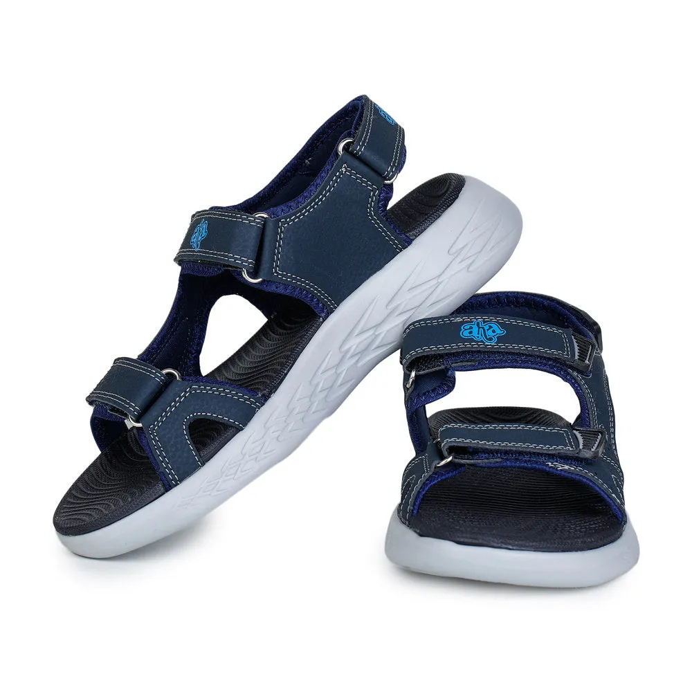 Sandals Royal Plantation Jamaica A-HA Casual Blue Sandals For Men IMPACT-9 By Liberty
