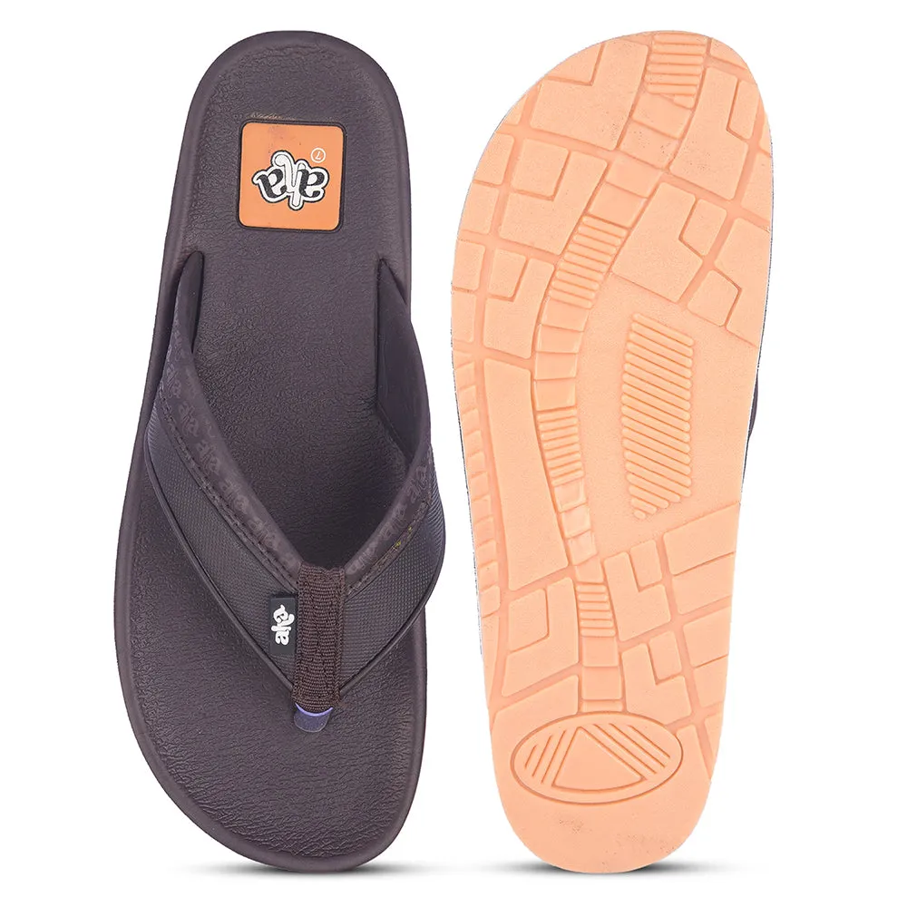 A-HA Casual Brown Flip Flop For Men ANCO-03 By Liberty People Sandals