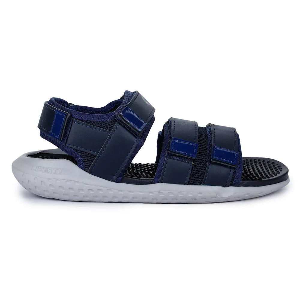 Sandals St Lucia Excursions A-HA Casual Navy Blue Sandals For Men LB195-01 By Liberty