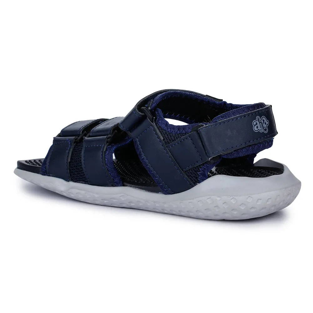 Grilling Sandals A-HA Casual Navy Blue Sandals For Men LB195-01 By Liberty