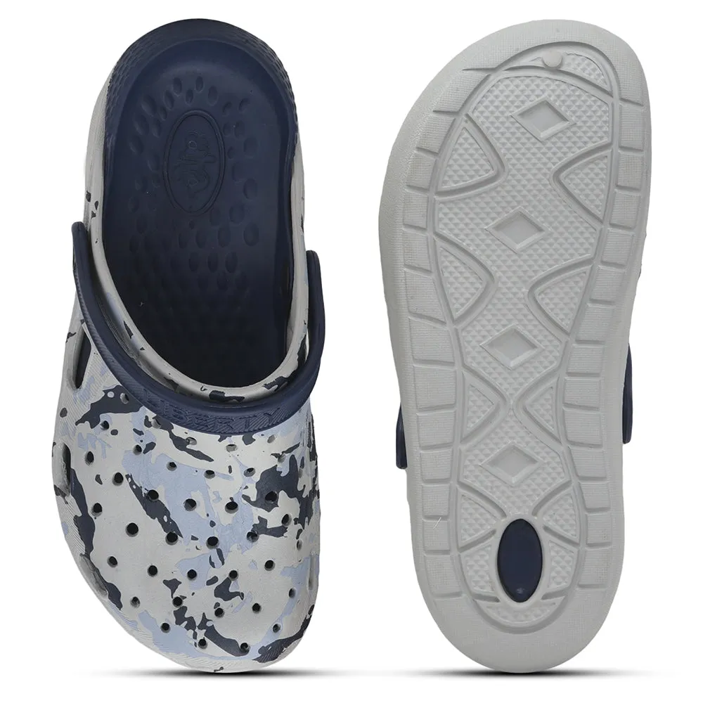 Pikolinos Sandals A-HA Navy Blue Casual Slingback Clogs For Men LPMXT-811 By Liberty