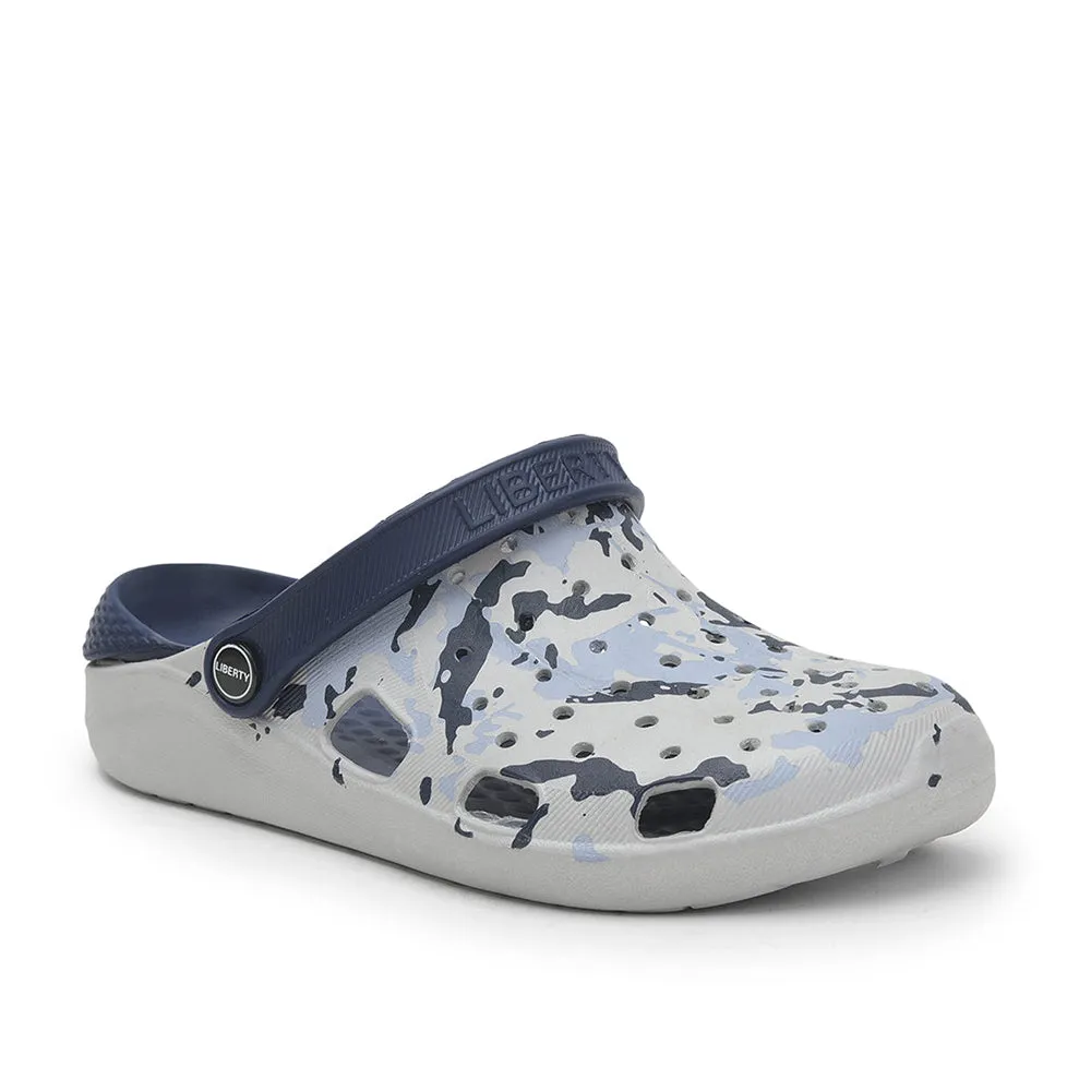 Sandals Grenada Location A-HA Navy Blue Casual Slingback Clogs For Men LPMXT-811 By Liberty