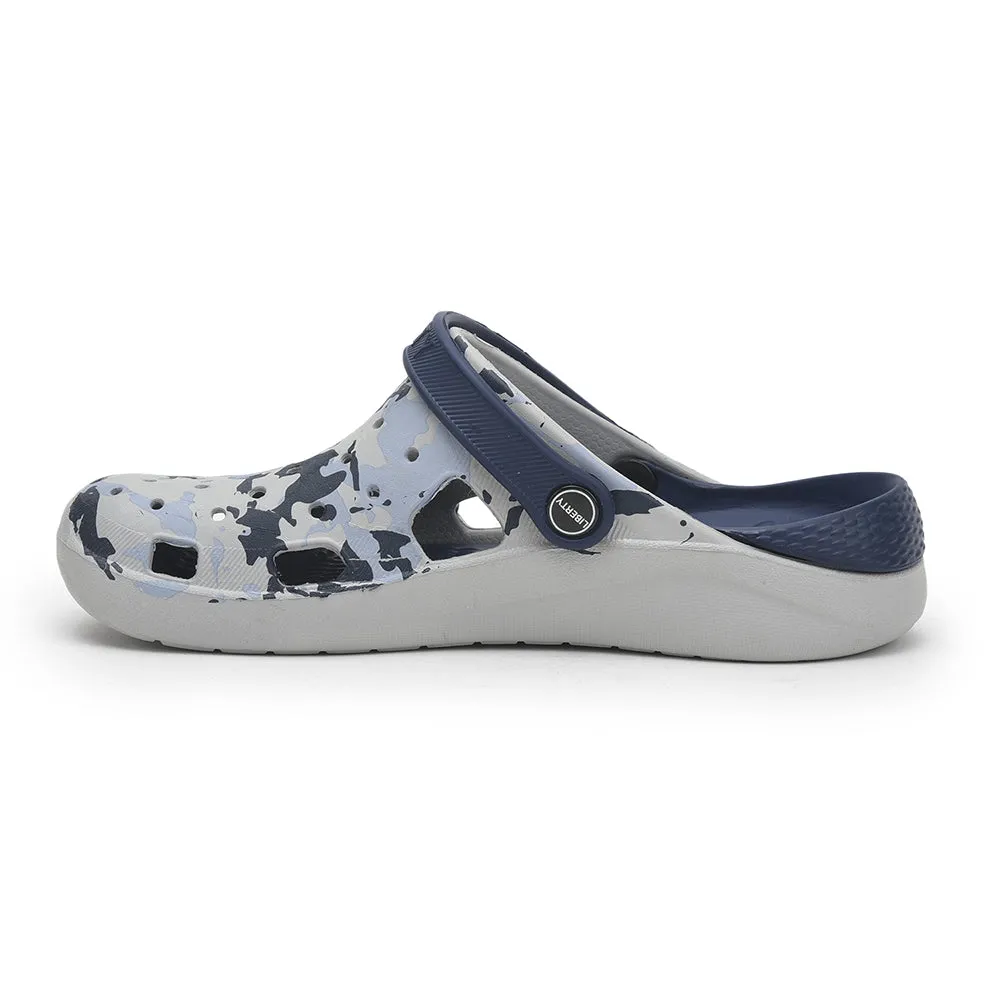 A-HA Navy Blue Casual Slingback Clogs For Men LPMXT-811 By Liberty Resorts In Montego Bay