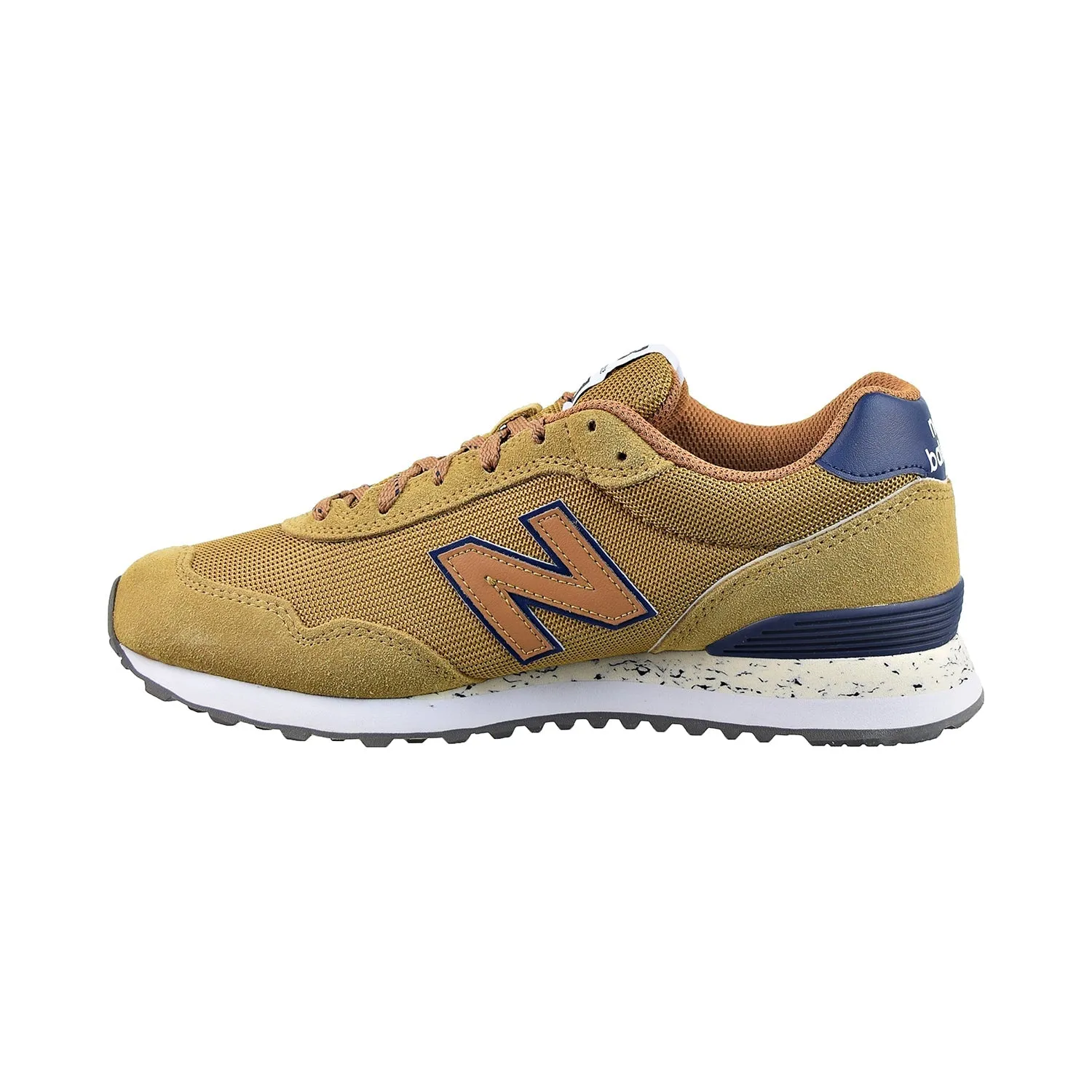New Balance 515 Classics Men's Shoes Tan-Blue New Balance Cleats Gold And White