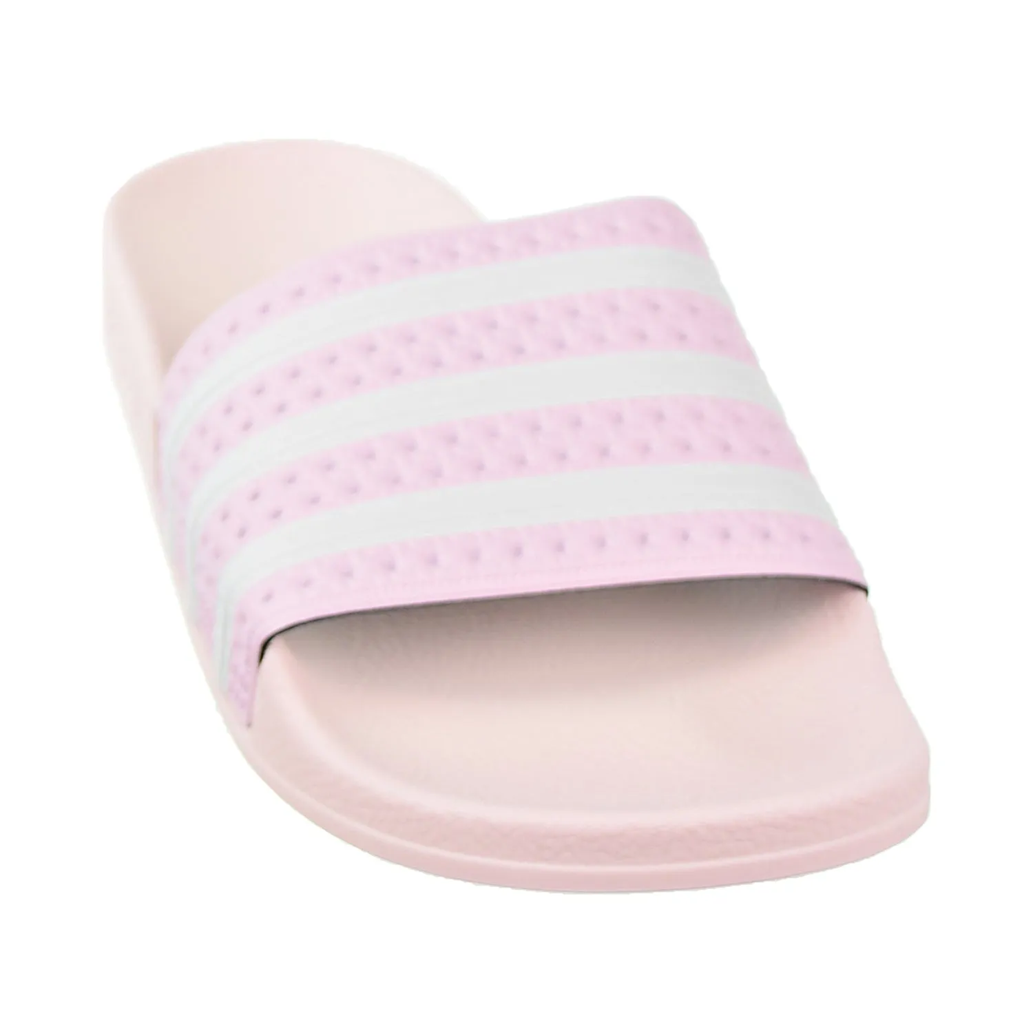 Born Slide Sandals Adidas Adilette Men's/Unisex Sandals Clear Pink/Cloud White