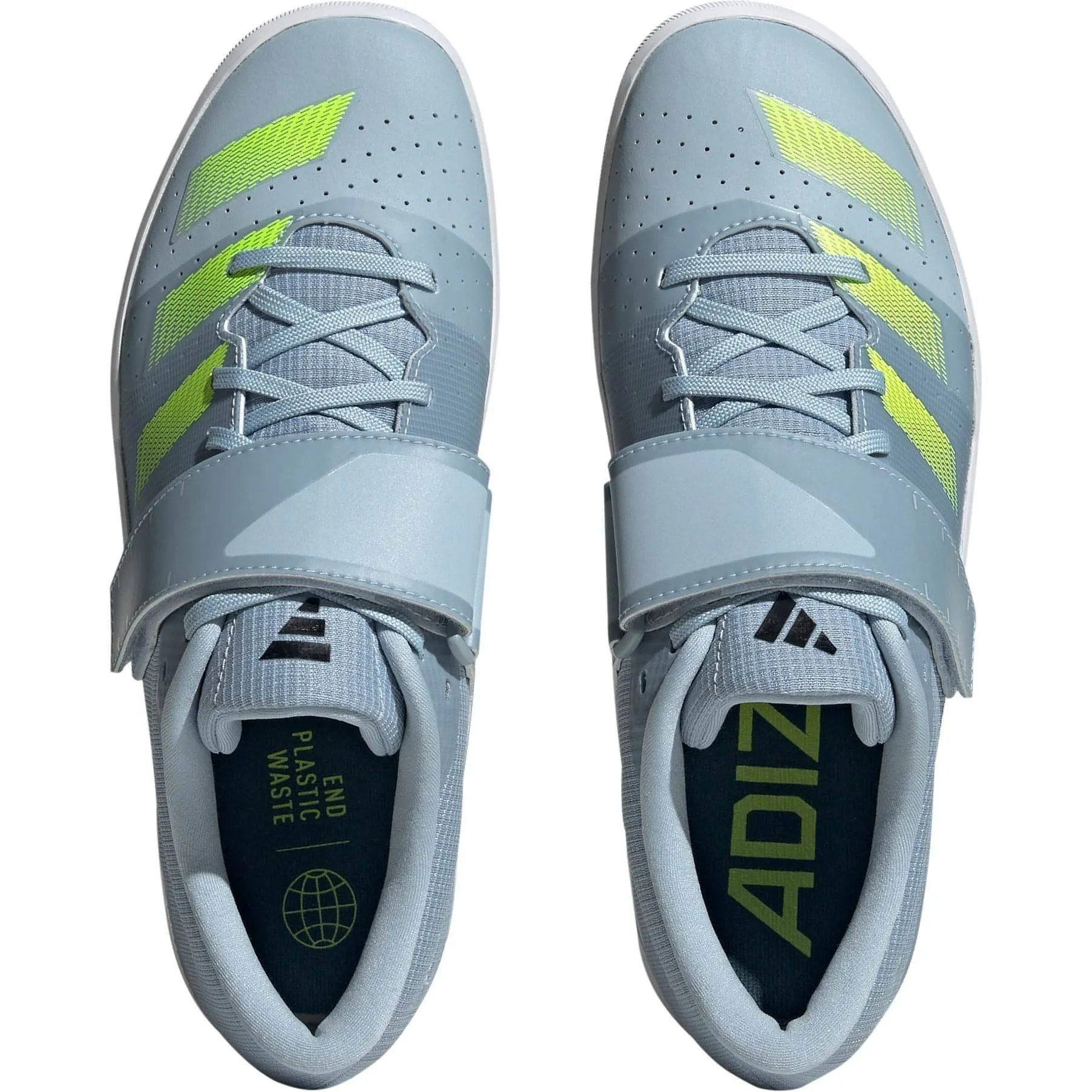 adidas Adizero Throws Field Event Spikes - Blue Adidas Signature Shoes