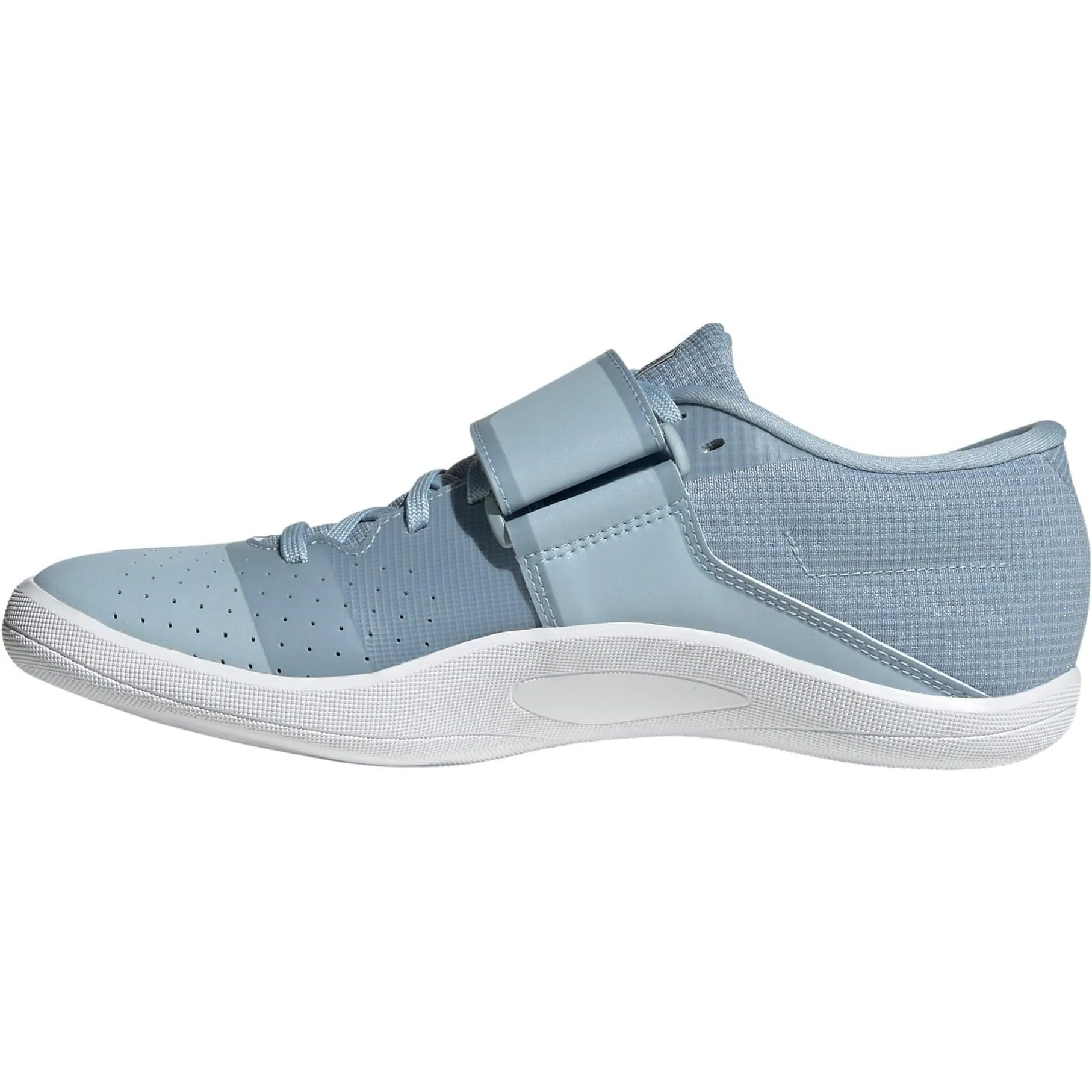 adidas Adizero Throws Field Event Spikes - Blue Adidas Three Stripe Shoes