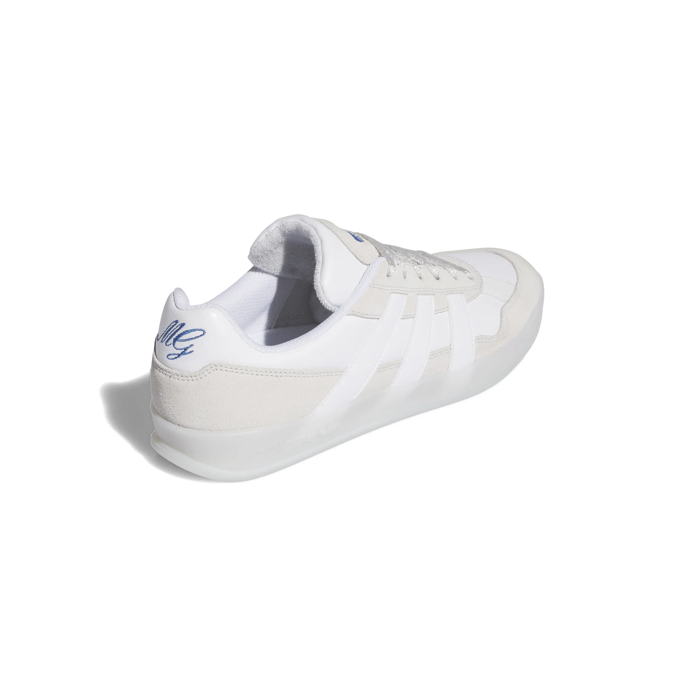 Adidas - Aloha Super Shoes in Crystal White/Cloud White/Bluebird Adidas Yeezy Calabasas Shoes