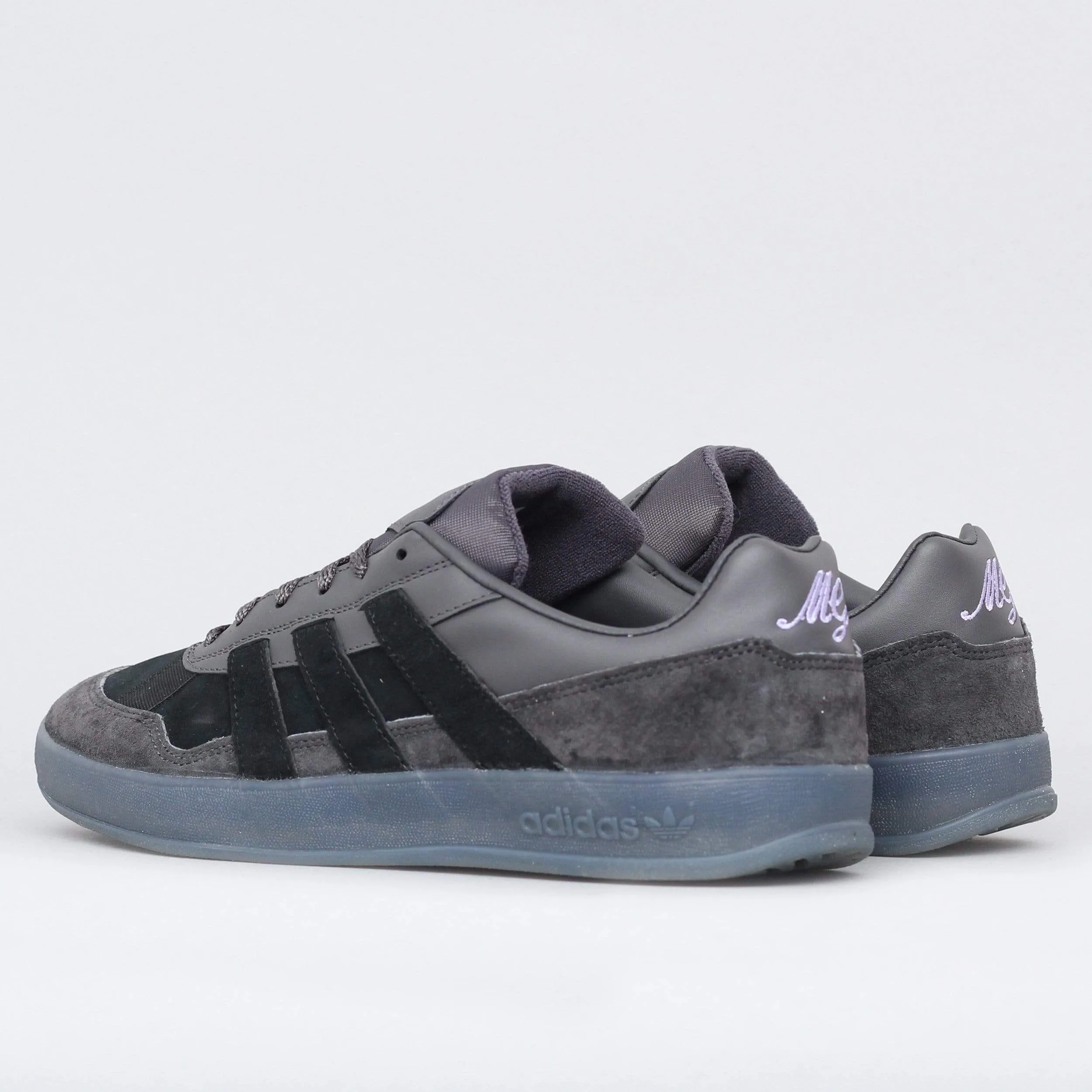 Adidas 80s Shoes adidas Aloha Super Shoes Utility Black / Core Black / Light Purple