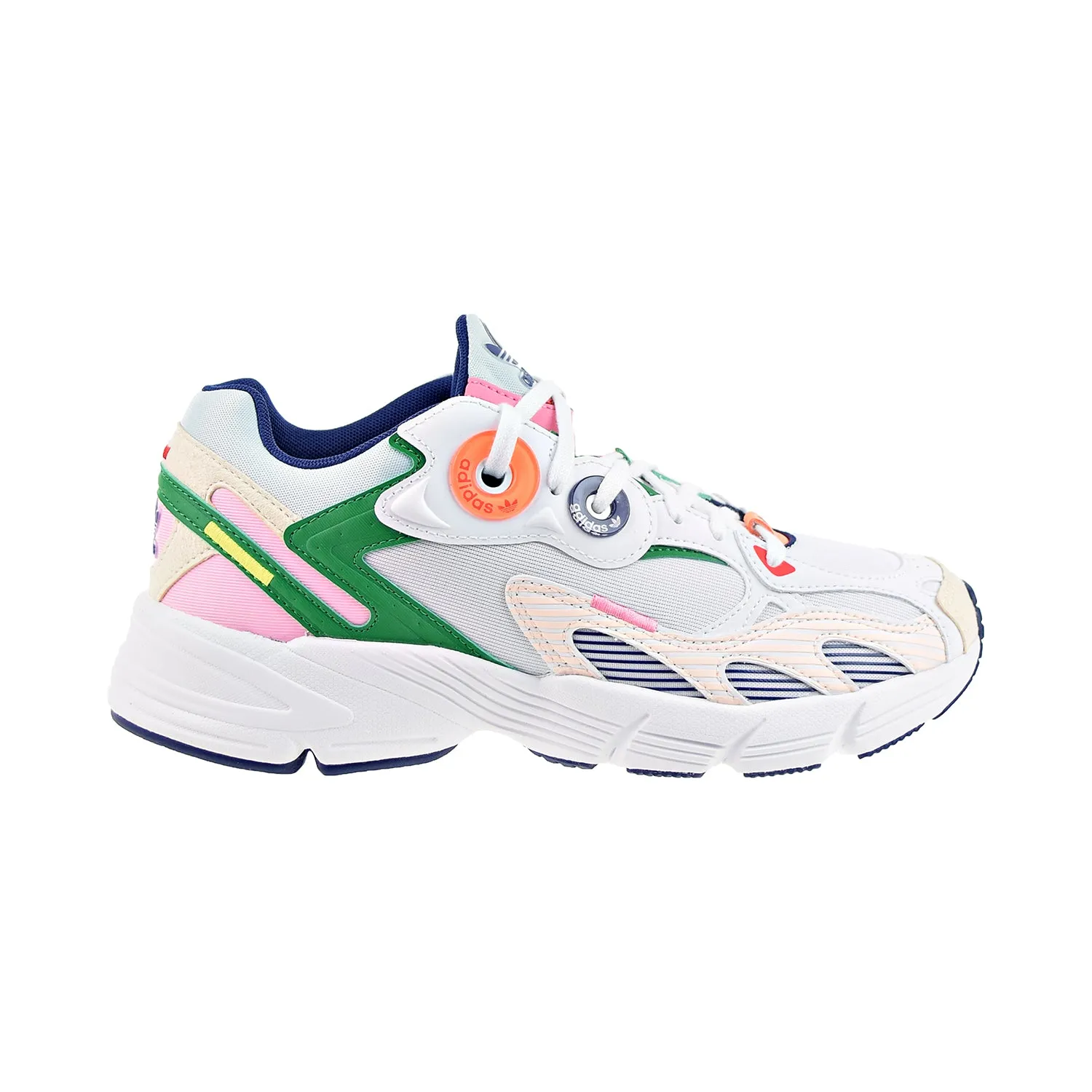 Adidas Astir Women's Shoes Cloud White/Green/Bliss Orange Adidas Skateboarding Shoes Price