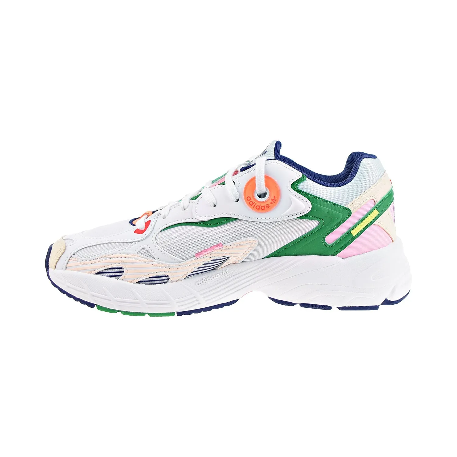 Adidas Gazelle Indoor Casual Shoes Adidas Astir Women's Shoes Cloud White/Green/Bliss Orange