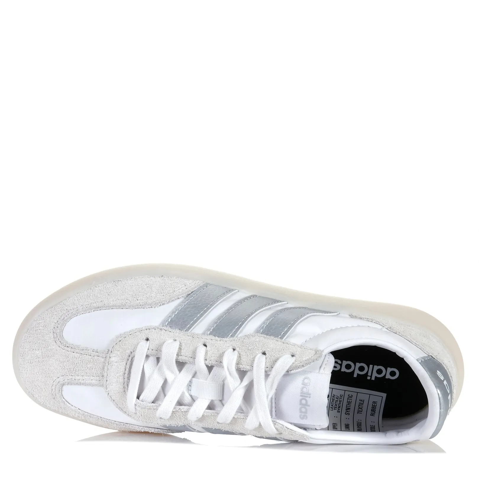Adidas Barreda Decode White/Silver Best Adidas Tennis Shoe