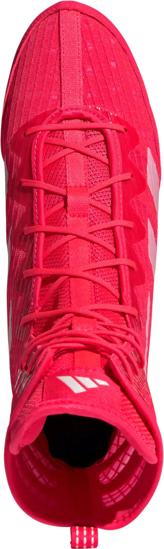 adidas Box Hog 4 Mens Boxing Shoes - Red Adidas Mid Top Basketball Shoes