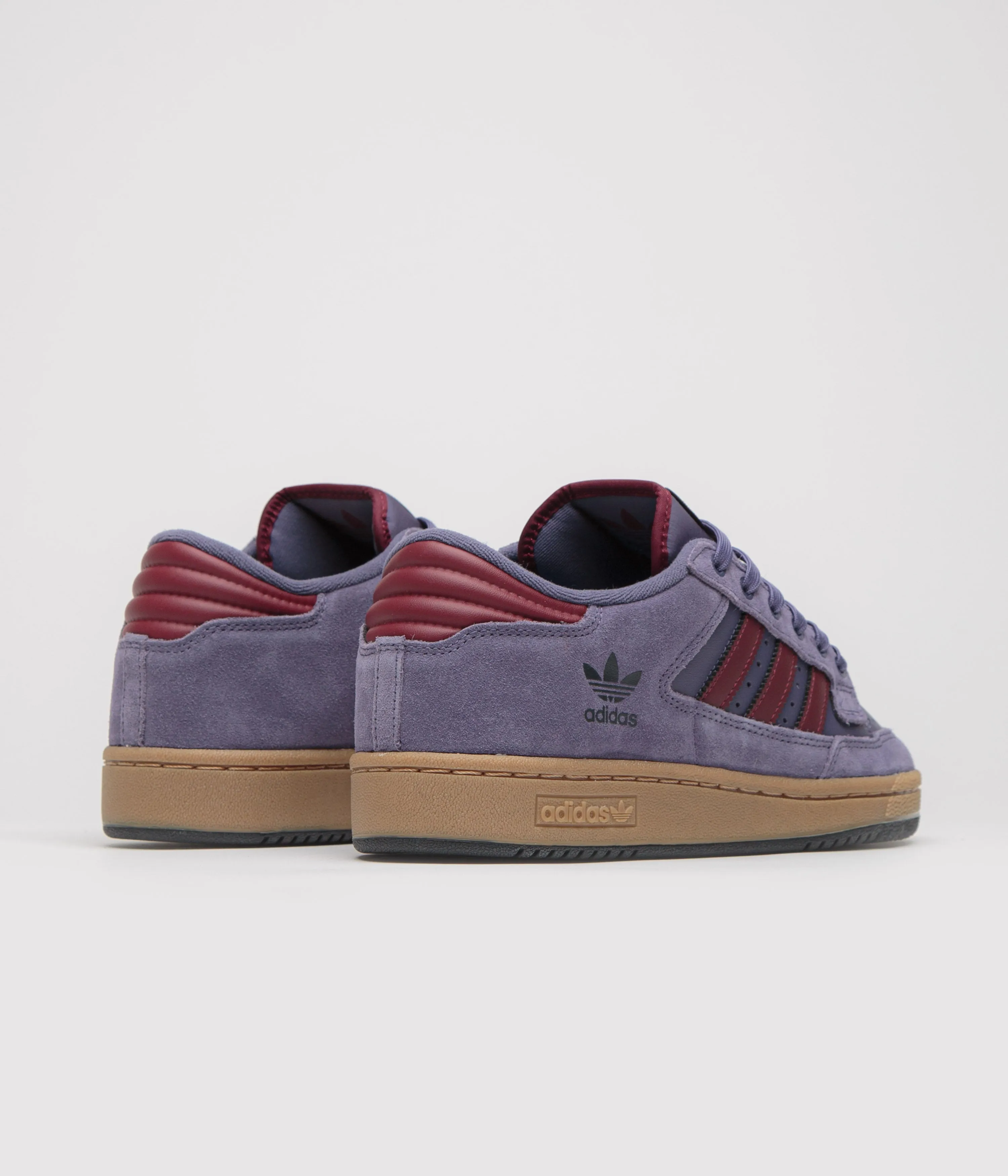 Adidas Centennial 85 Low ADV Shoes - Preloved Violet / Shadow Red / Gum4 Adidas Shoes X Plr
