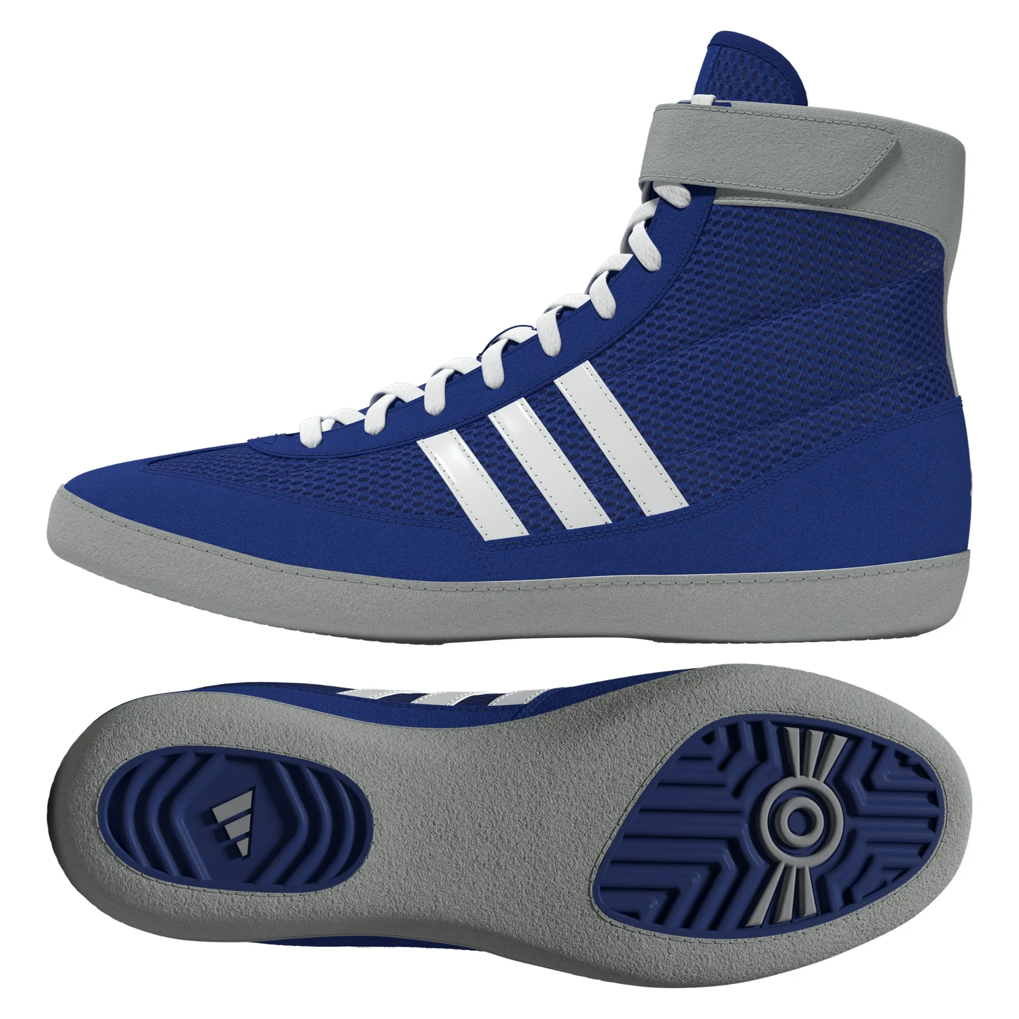Adidas Combat Speed 4 Royal White Grey Wrestling Shoes Adidas Grade School Gazelle Shoes