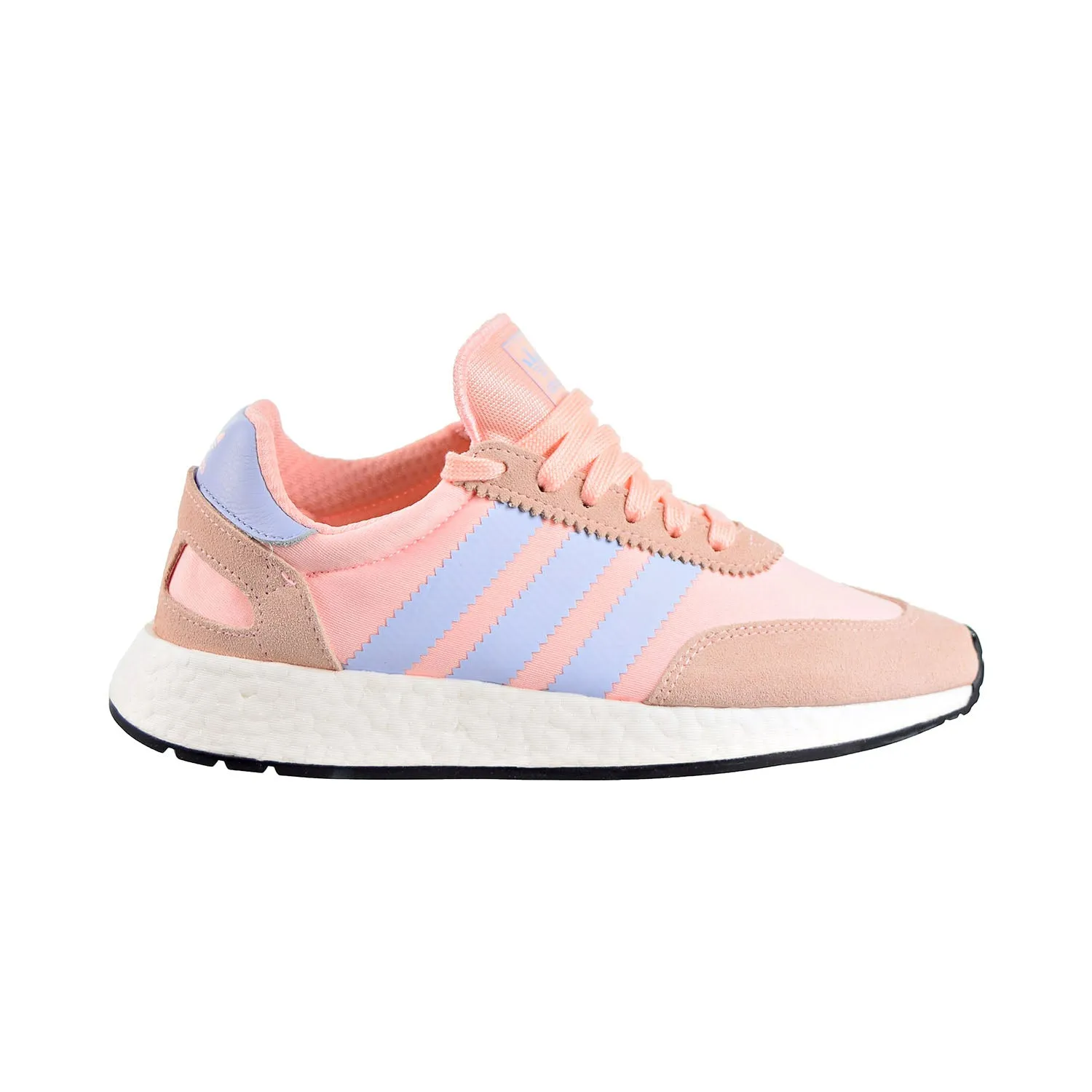 Adidas I-5923 Women's Shoes Clear Orange/Periwinkle/Core Black Adidas Shoe With Strap