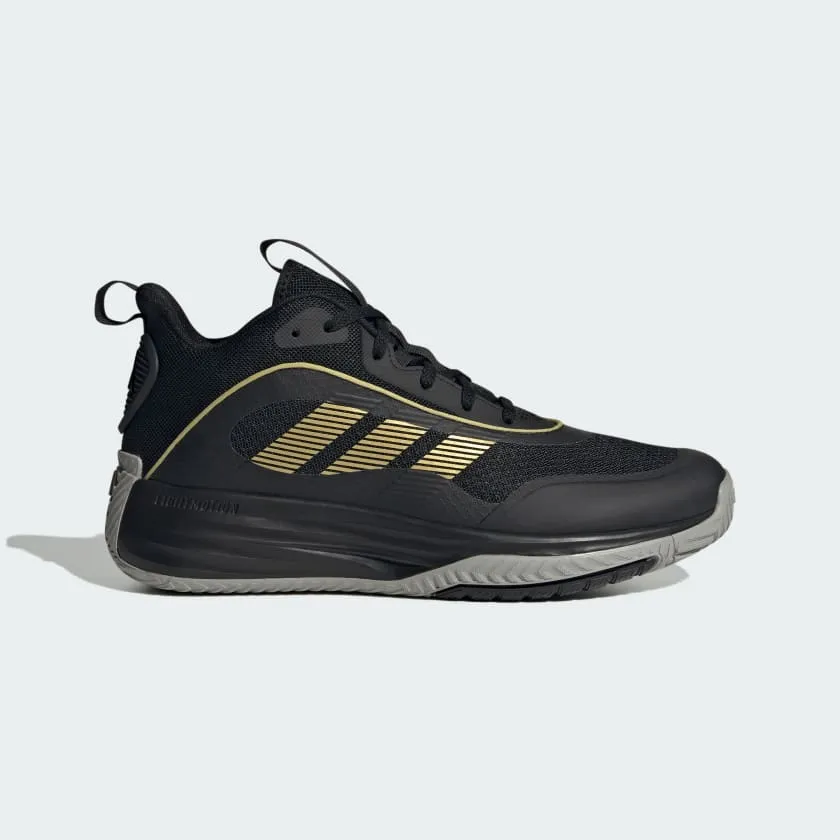 Adidas Cloud Foam Tennis Shoes ADIDAS MEN'S OWN THE GAME 3 BLACK/GOLD BASKETBALL SHOES