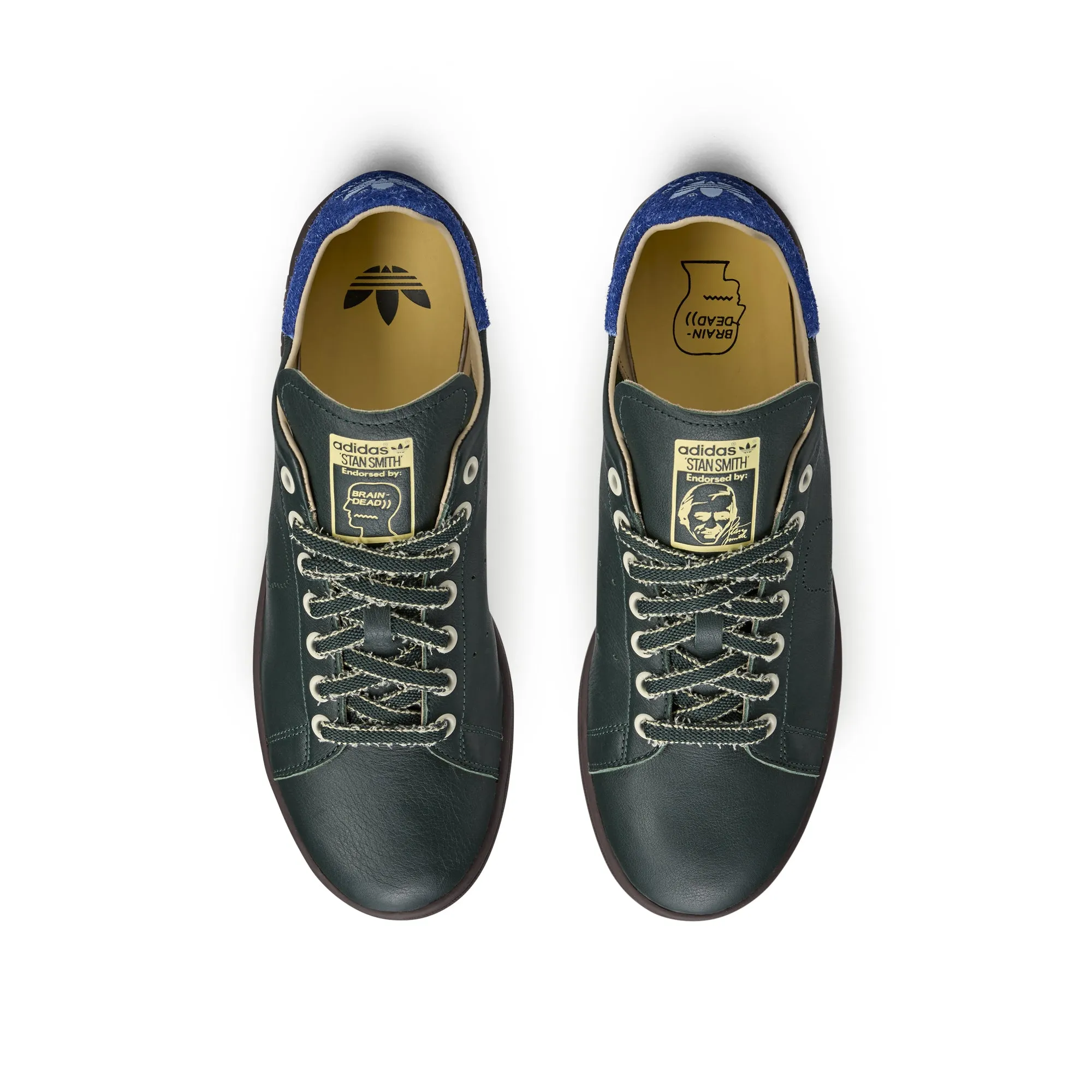 Adidas Mens Stan Smith Brain Dead Shoes Green Adidas Golf Shoes