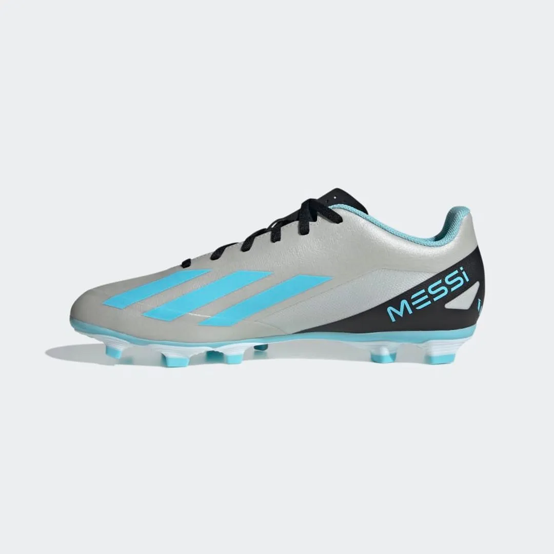 Adidas Apc 011001 Shoes Adidas Messi .3 Firm Ground Football Boots  Silver Blue / Core Black / Sky Tint