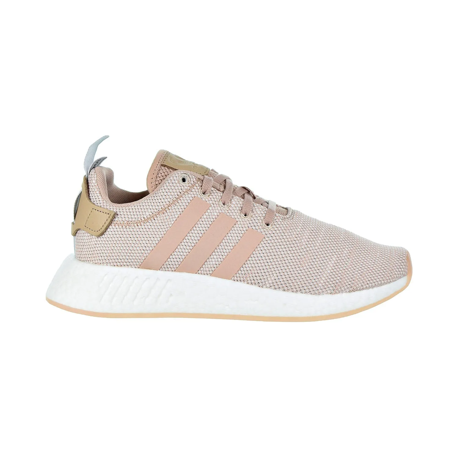 Adidas NMD_R2 Women's Shoes Ash Pearl/White Adidas Print Shoes