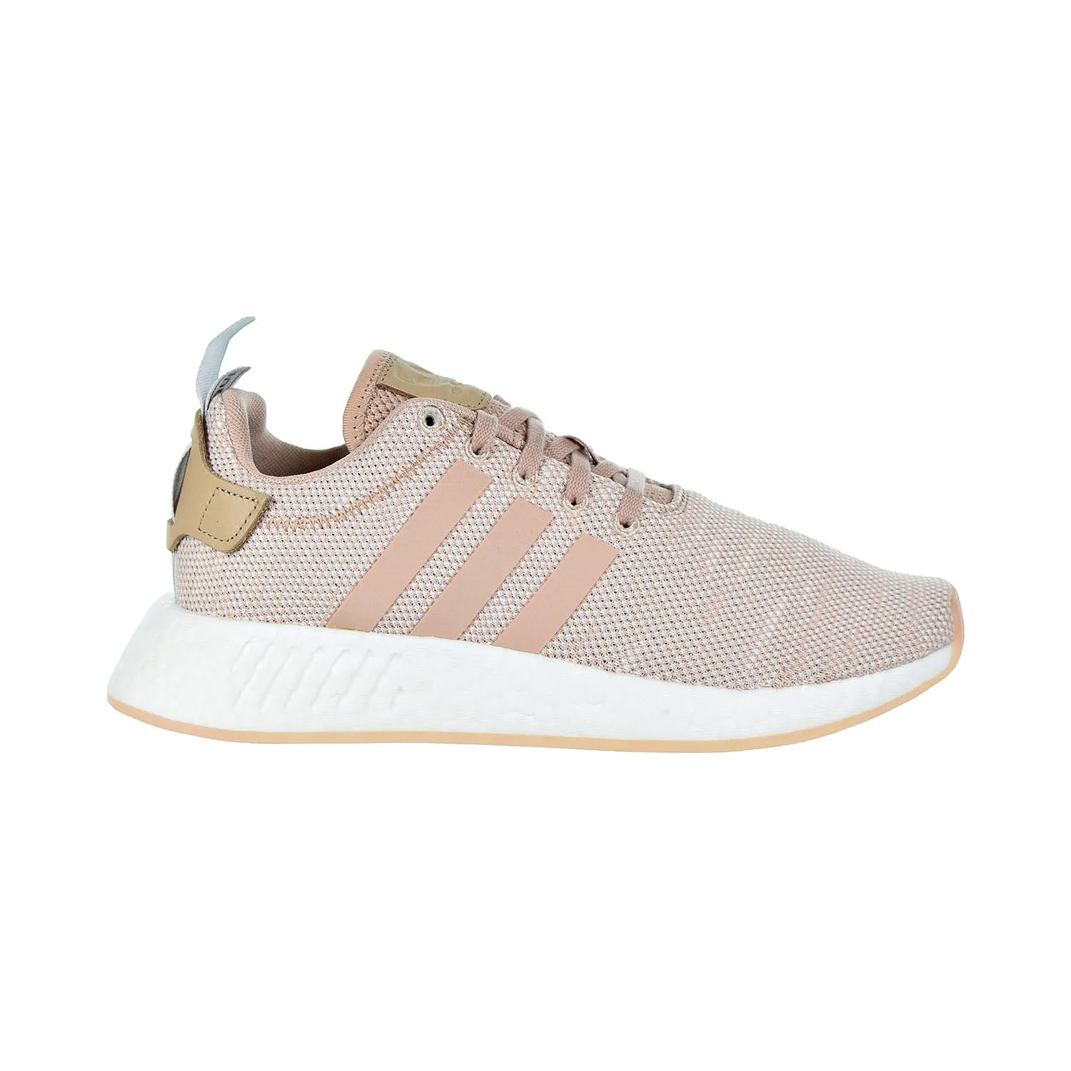 Adidas NMD_R2 Women's Shoes Ash Pearl/White Adidas Basketball Shoes Damian Lillard