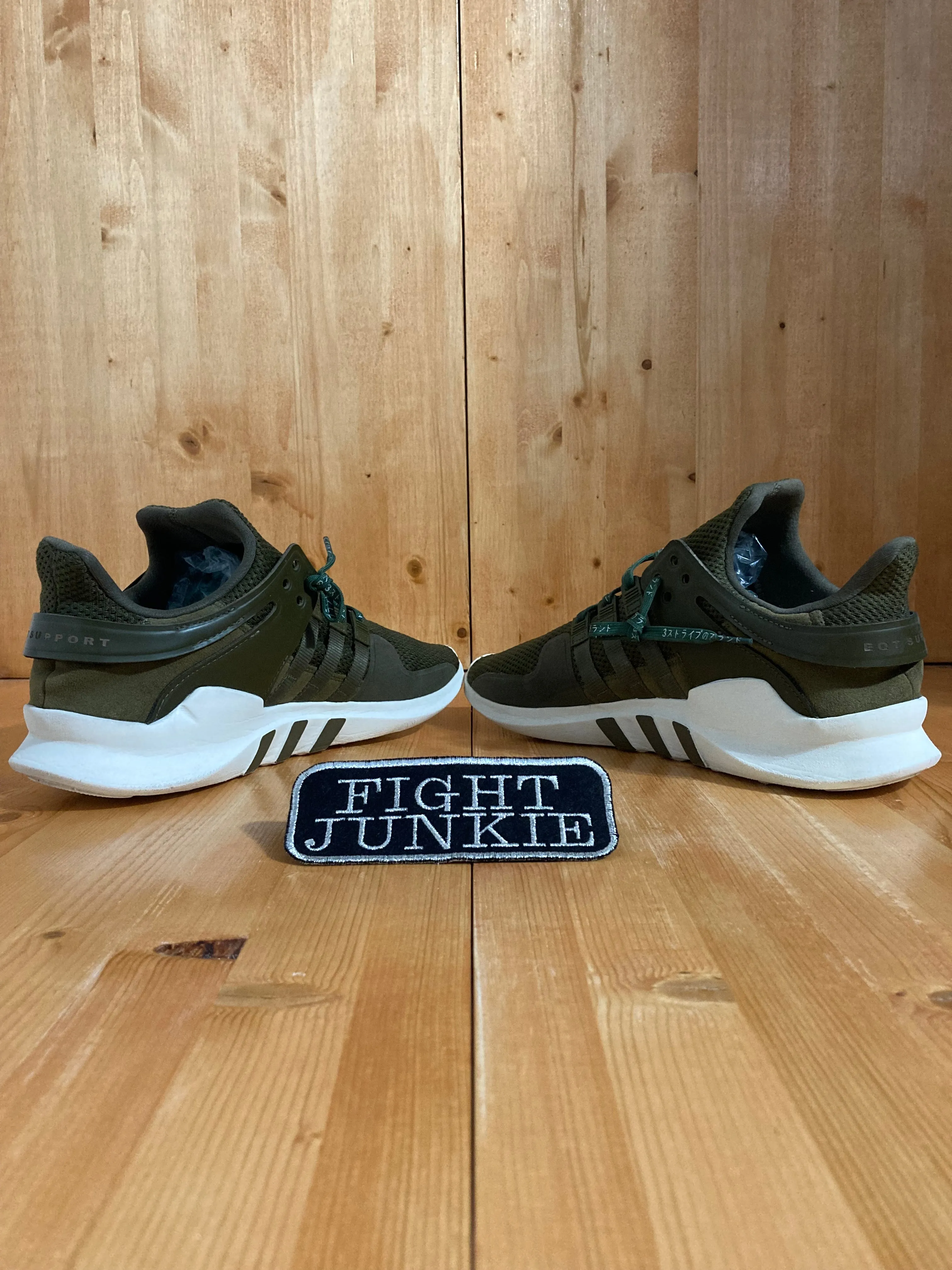Adidas Throwing Shoes ADIDAS ORIGINALS EQT SUPPORT ADV Mens Size 12 Shoes Sneakers Green CQ0882