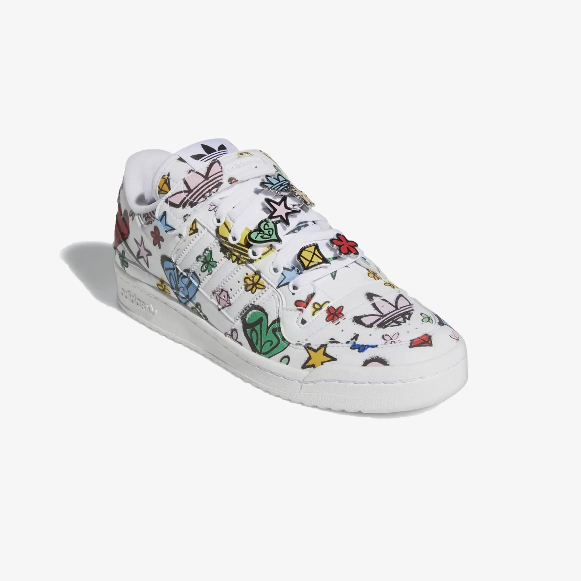 Adidas Originals | JEREMY SCOTT FORUM 84 LOW MONO  { MULTI Adidas By Stella Mccartney Shoes