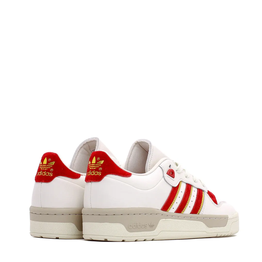 Adidas Hip Hop Shoes Adidas Originals Men Rivalry 86 Low White Red IF6263