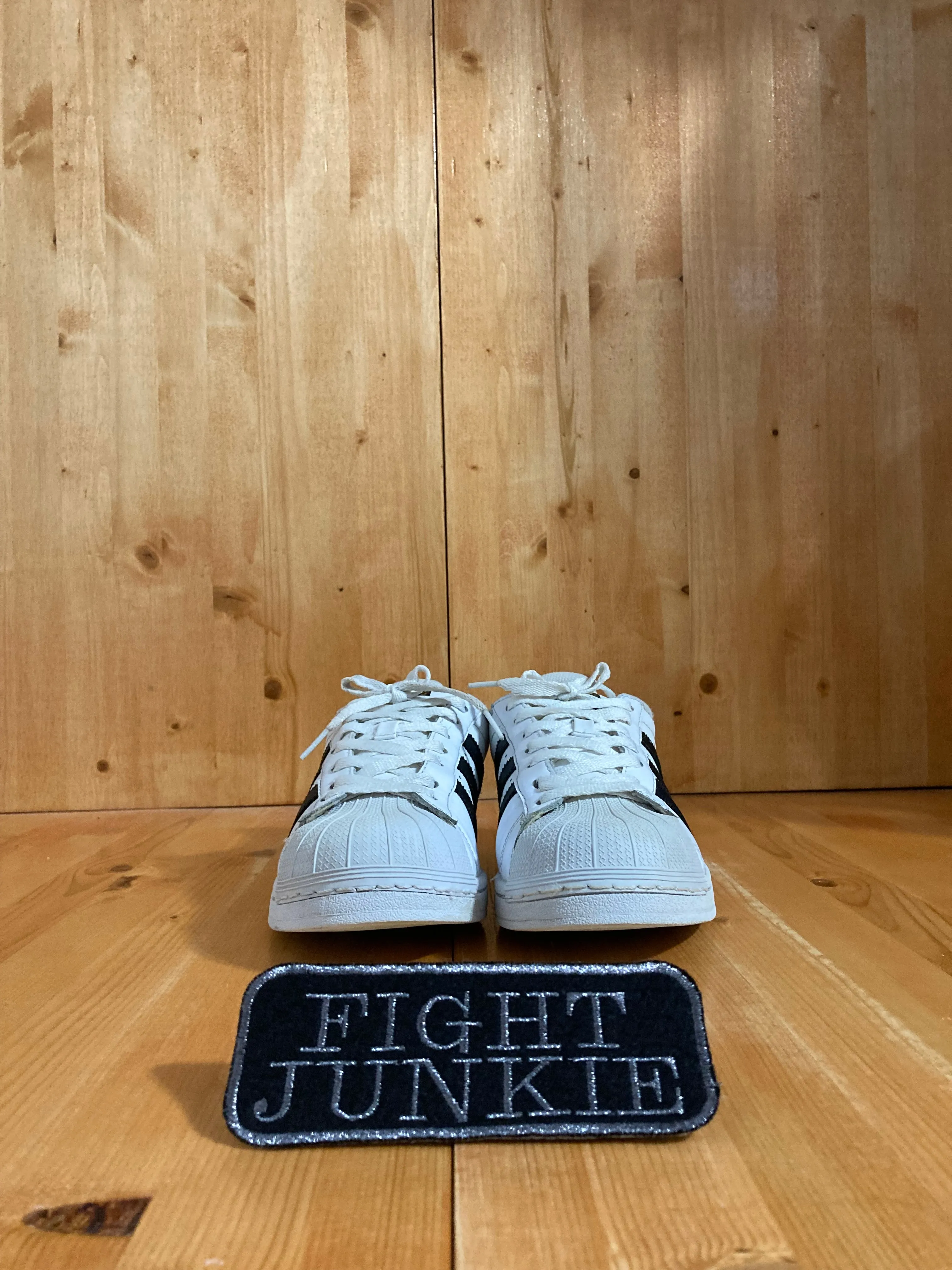 ADIDAS ORIGINALS SUPERSTAR SHELL TOE Mens Size 9.5 Leather Shoes Sneakers White C77124 Adidas Shoes For Running