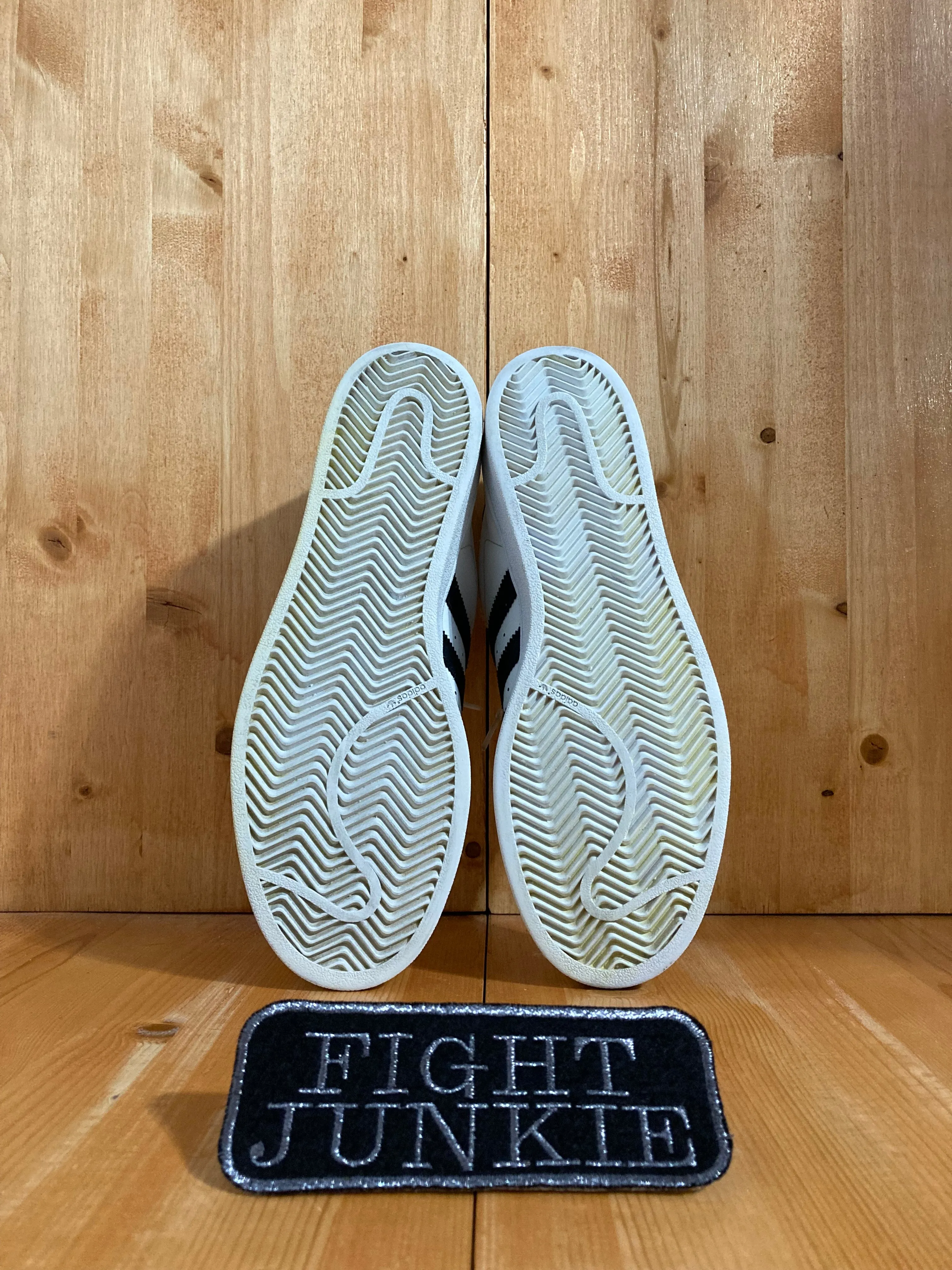 Adidas Sambae Shoes ADIDAS ORIGINALS SUPERSTAR SHELL TOE Mens Size 9.5 Leather Shoes Sneakers White C77124