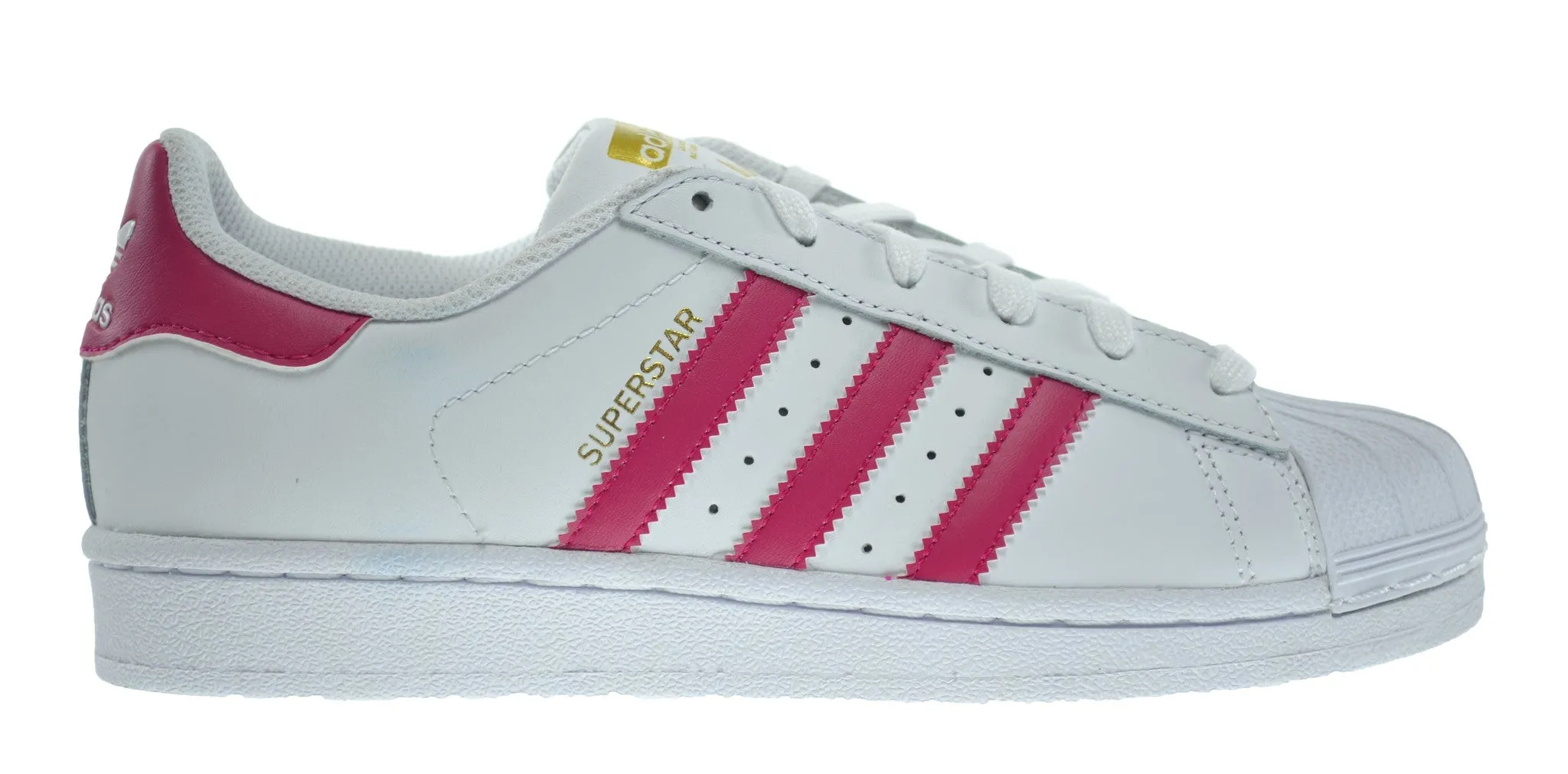 Adidas Adistar Weightlifting Shoes Adidas Superstar Foundation J Big Kid's Shoes White/Pink/White