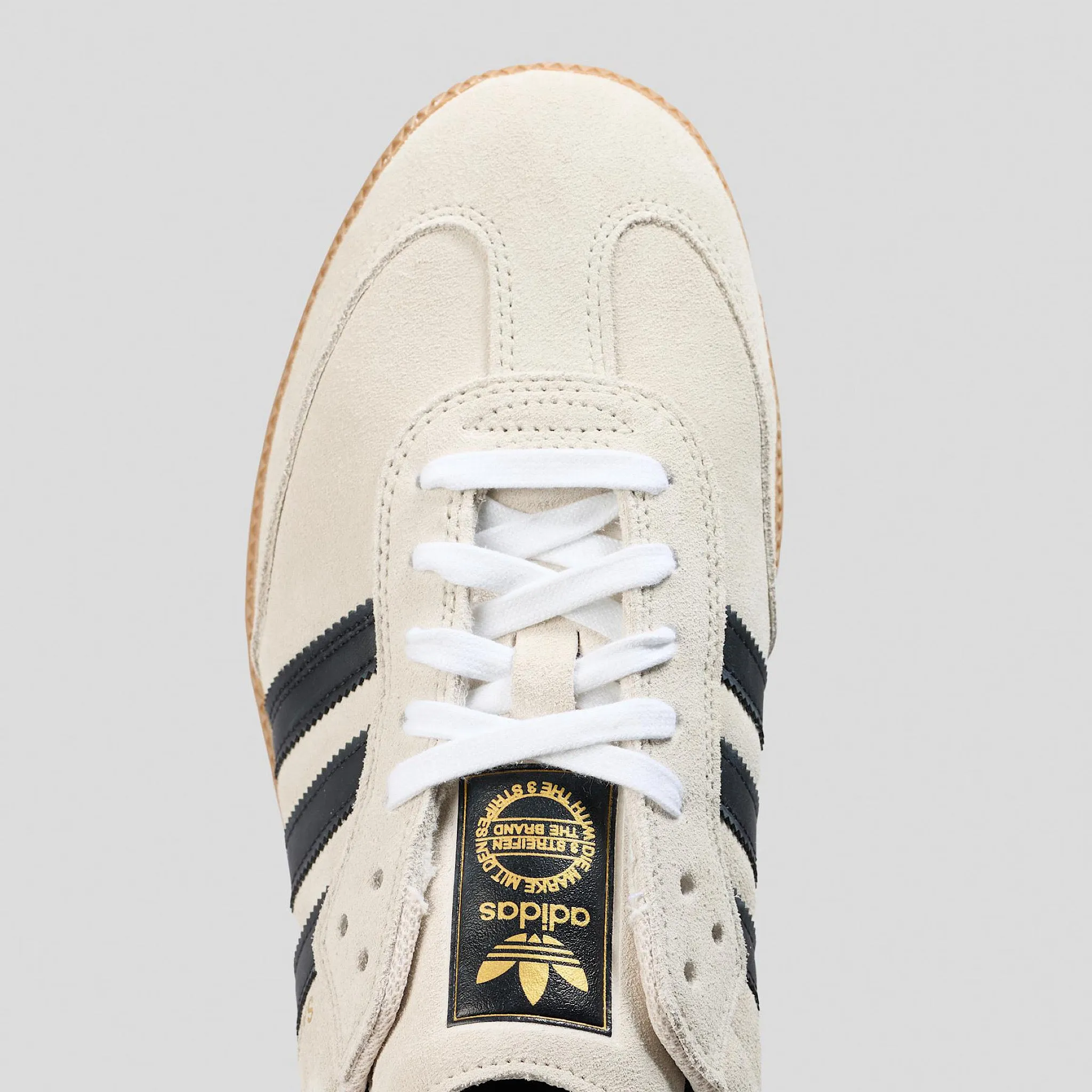 Adidas - Samba ADV - ALUMIN/CBLACK/GUM4 Adidas Ozweego Running Shoes