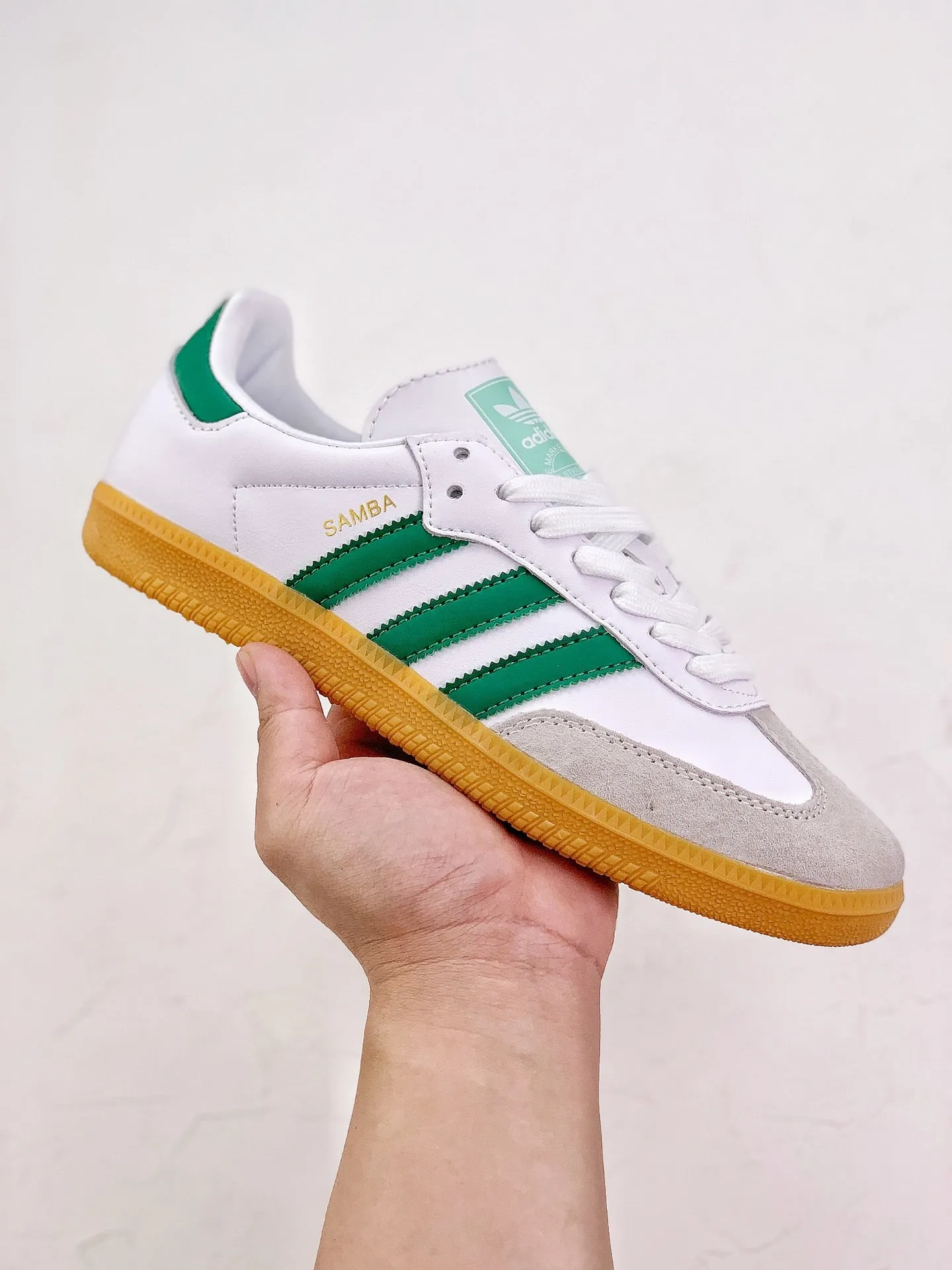 Adidas samba green shoes Adidas Tennis Shoes