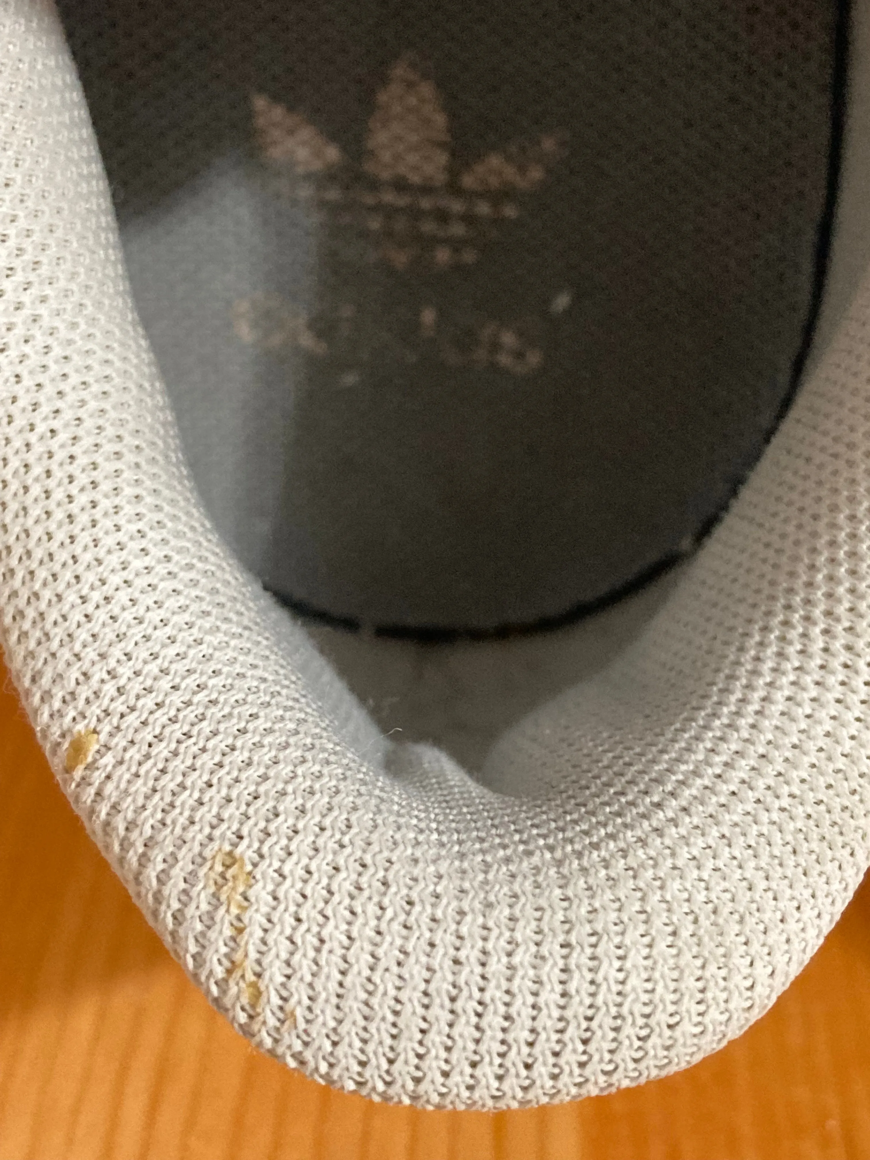 ADIDAS SAMOA Youth Size 4 Leather Shoes Sneakers Cream Adidas Kaptir 2.0 Running Shoes