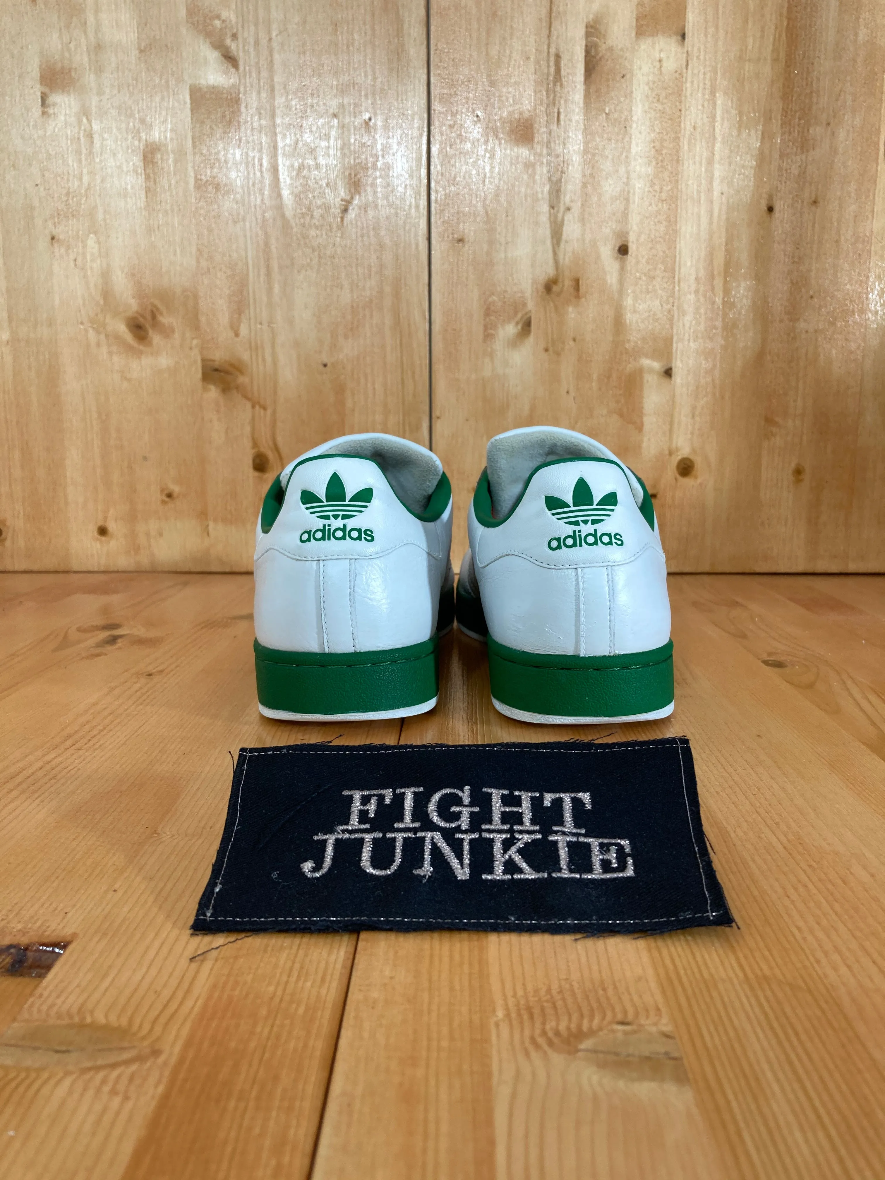 Cyberpunk Shoes Adidas ADIDAS SUPERSTAR II 2 Men's Size 14 Leather Low Top Shoes Sneakers White