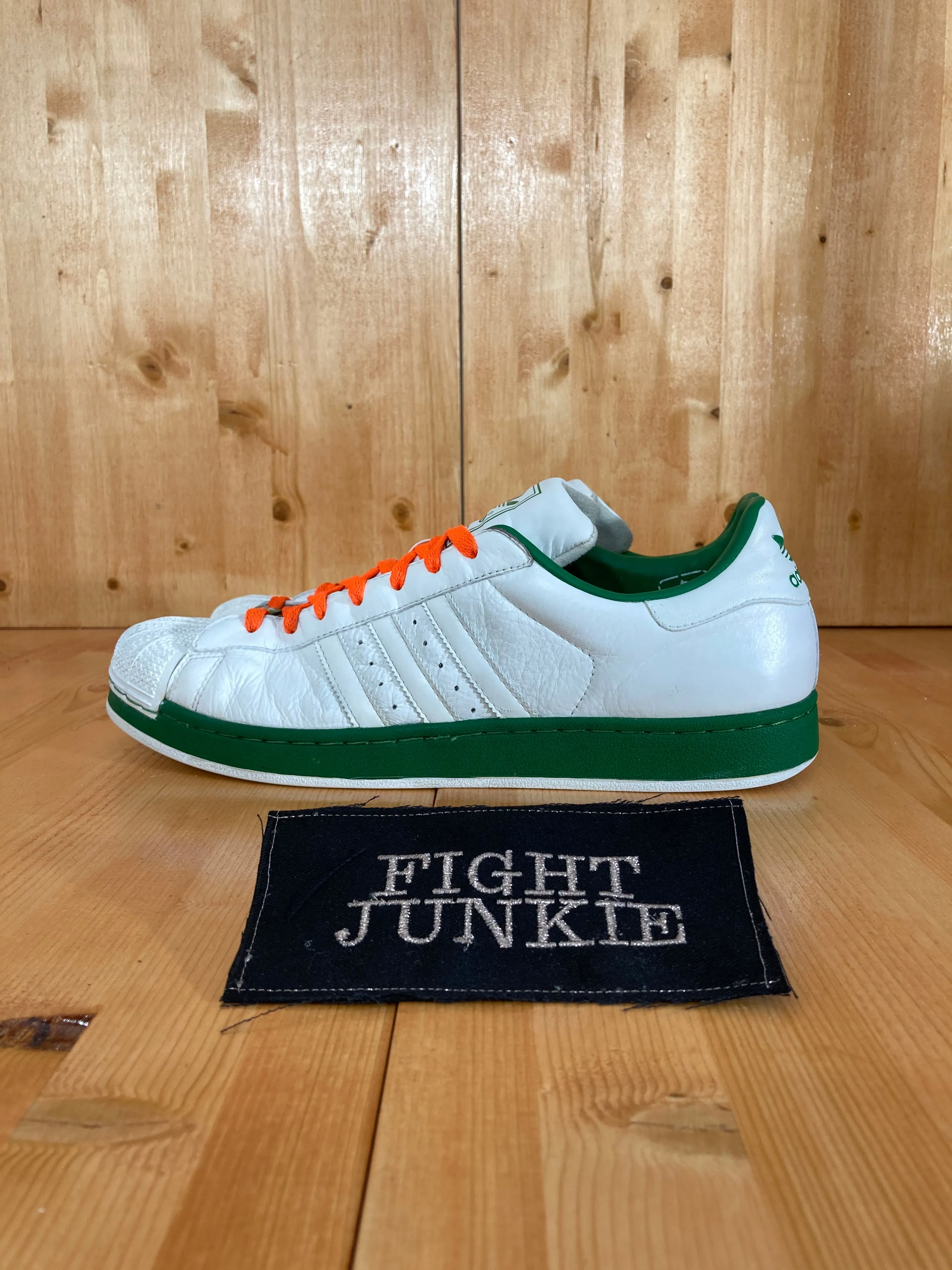 ADIDAS SUPERSTAR II 2 Men's Size 14 Leather Low Top Shoes Sneakers White Adidas Shoes Skate