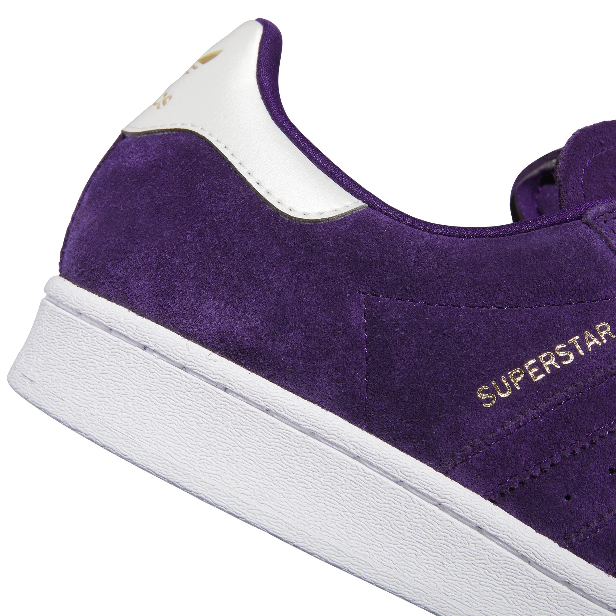 Adidas Superstar Purple/Zero Spark/Gold Patent Leather Adidas Shoes