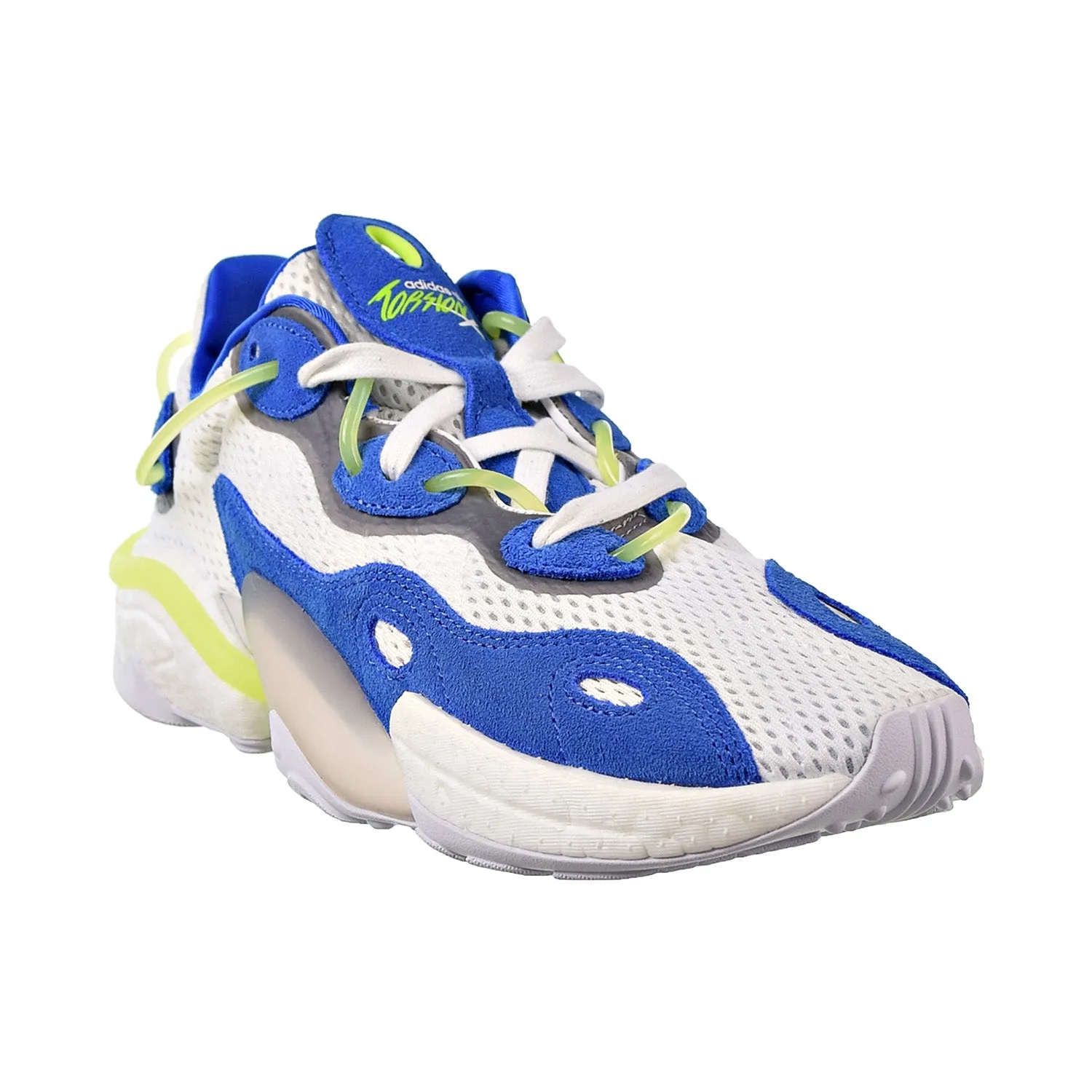 Terry Fox Adidas Shoes 40th Anniversary Adidas Torsion X Men's Shoes Blue-White-Solar Yellow