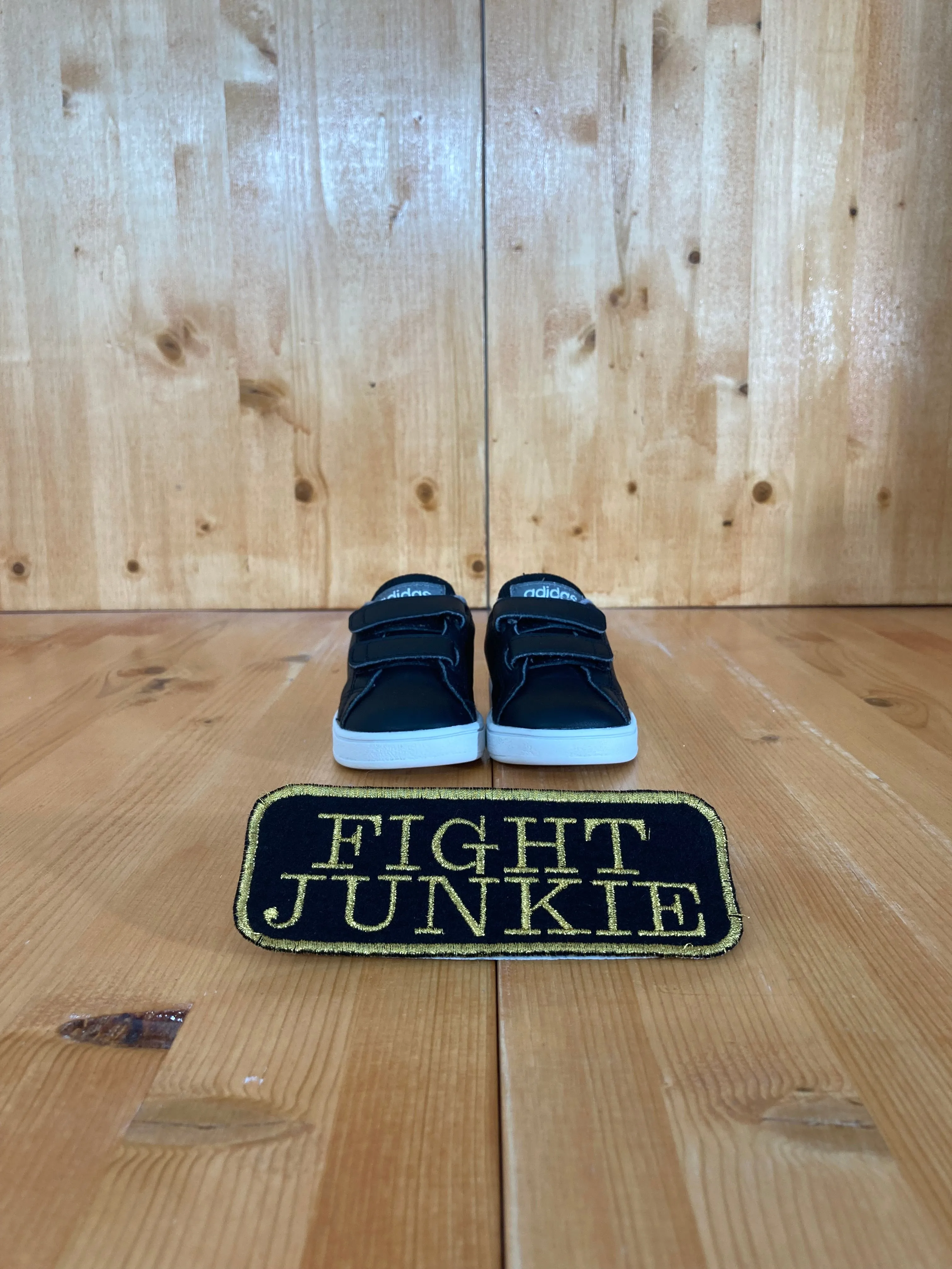 ADIDAS VS ADVANTAGE CLEAN CMF Infant Baby Size 4 Shoes Sneakers Black DB1823 Adidas Primeknit Soccer Shoes