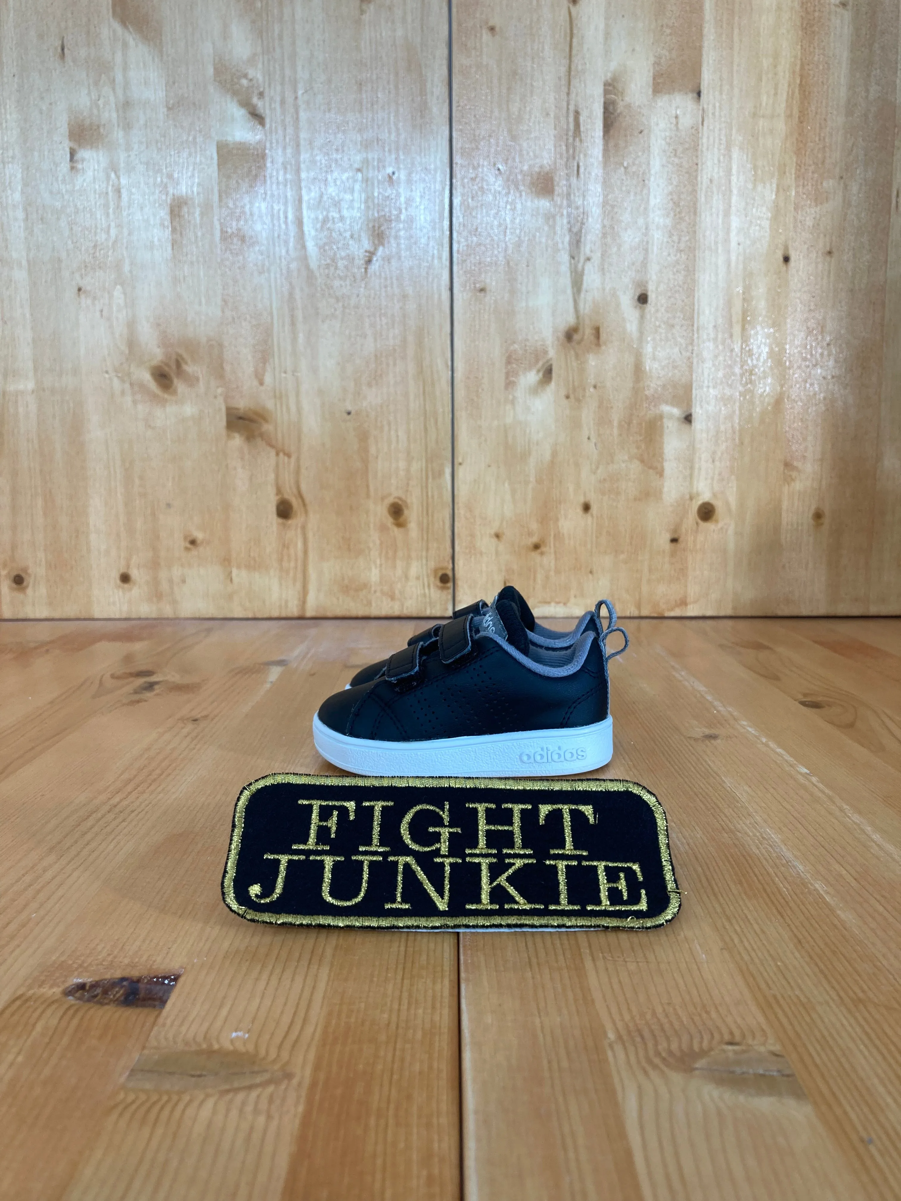 ADIDAS VS ADVANTAGE CLEAN CMF Infant Baby Size 4 Shoes Sneakers Black DB1823 Adidas New Collection Shoes