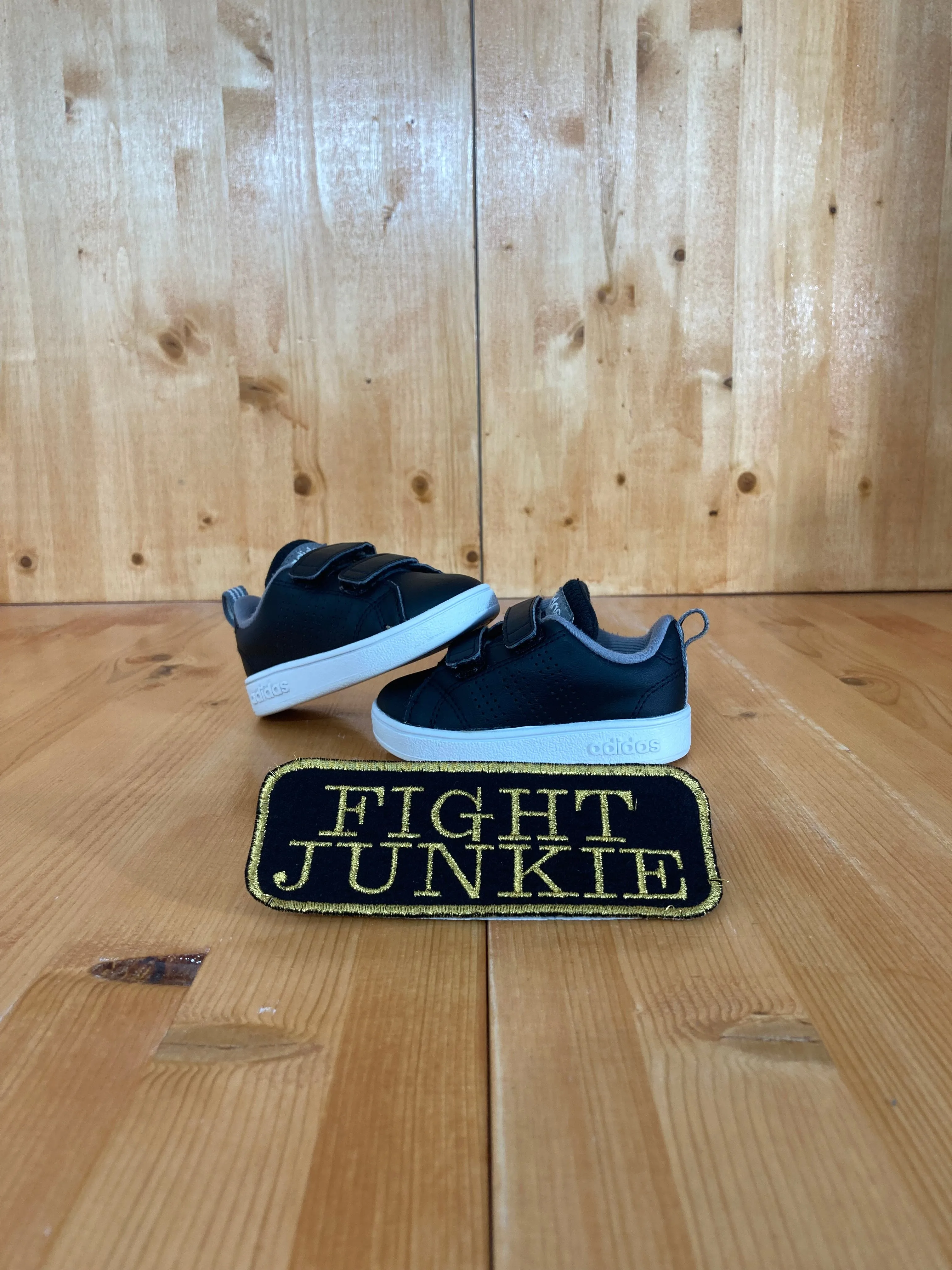 Adidas Grand Court Base 00s Shoes ADIDAS VS ADVANTAGE CLEAN CMF Infant Baby Size 4 Shoes Sneakers Black DB1823