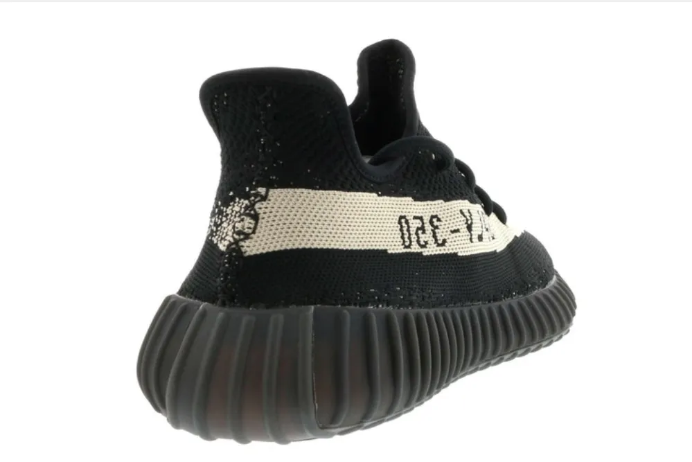 ADIDAS YEEZY BOOST 350 V2 CORE BLACK WHITE Adidas Hemp Shoes