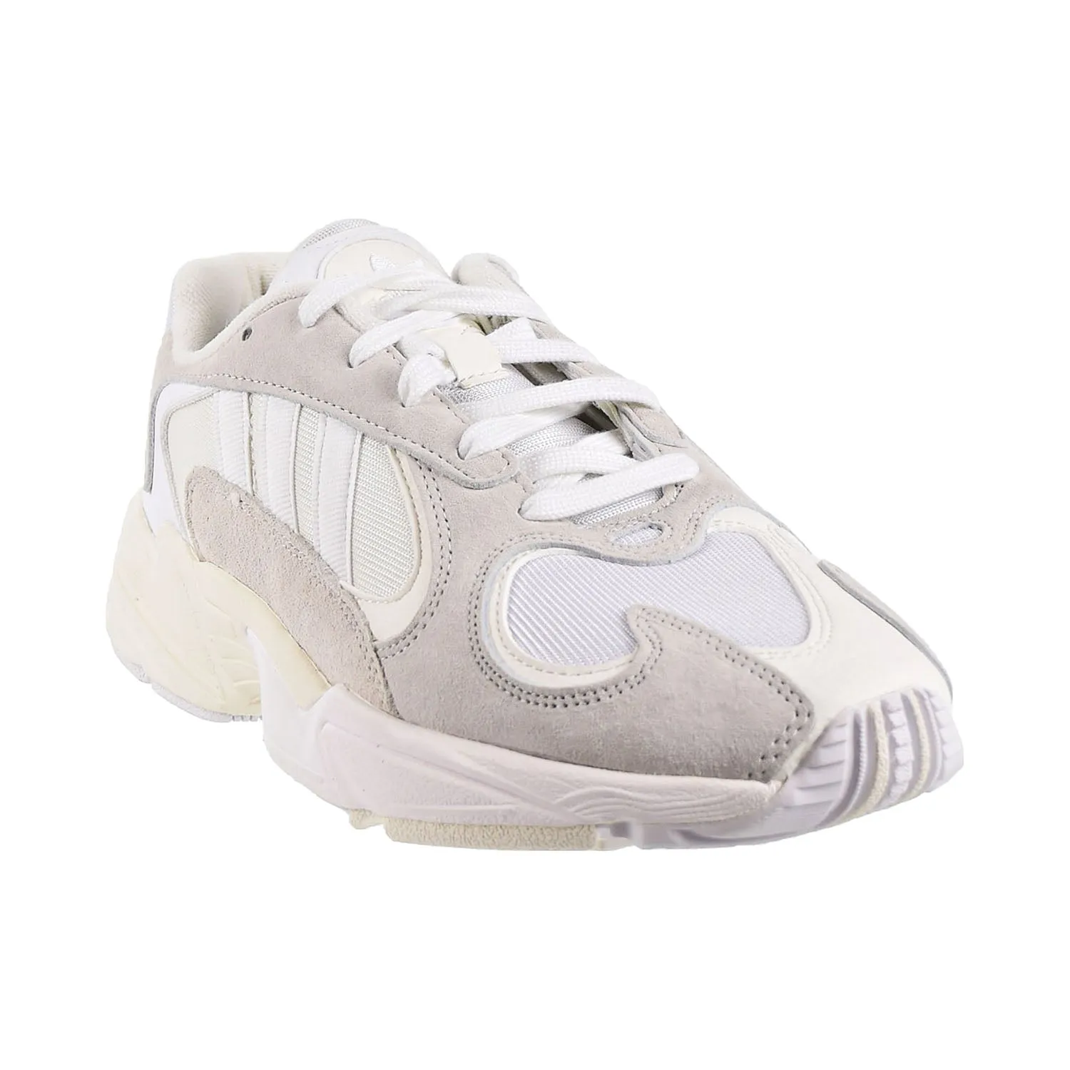 Adidas Yung-1 Mens Shoes Cloud White/Cloud White/Footwear White Adidas Crazy Flight Volleyball Shoes